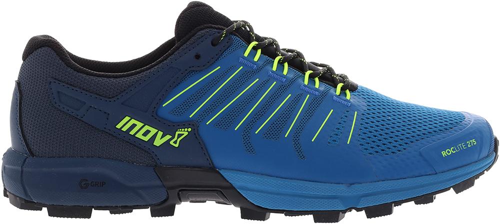 Click to view product details and reviews for Inov 8 Roclite G 275 V2 Trail Shoes Blue Navy Lime.