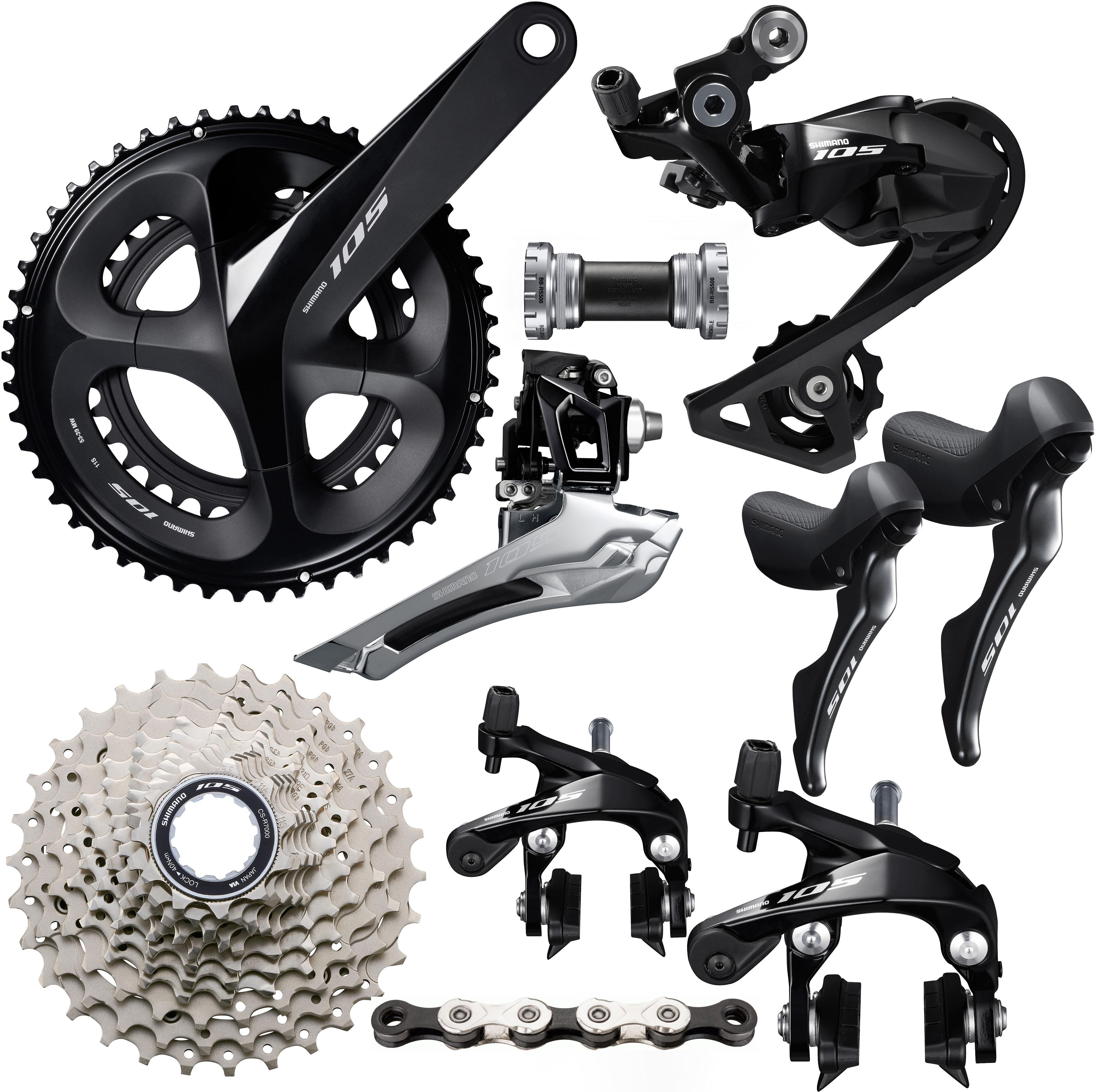 Shimano 105 gear store ratios