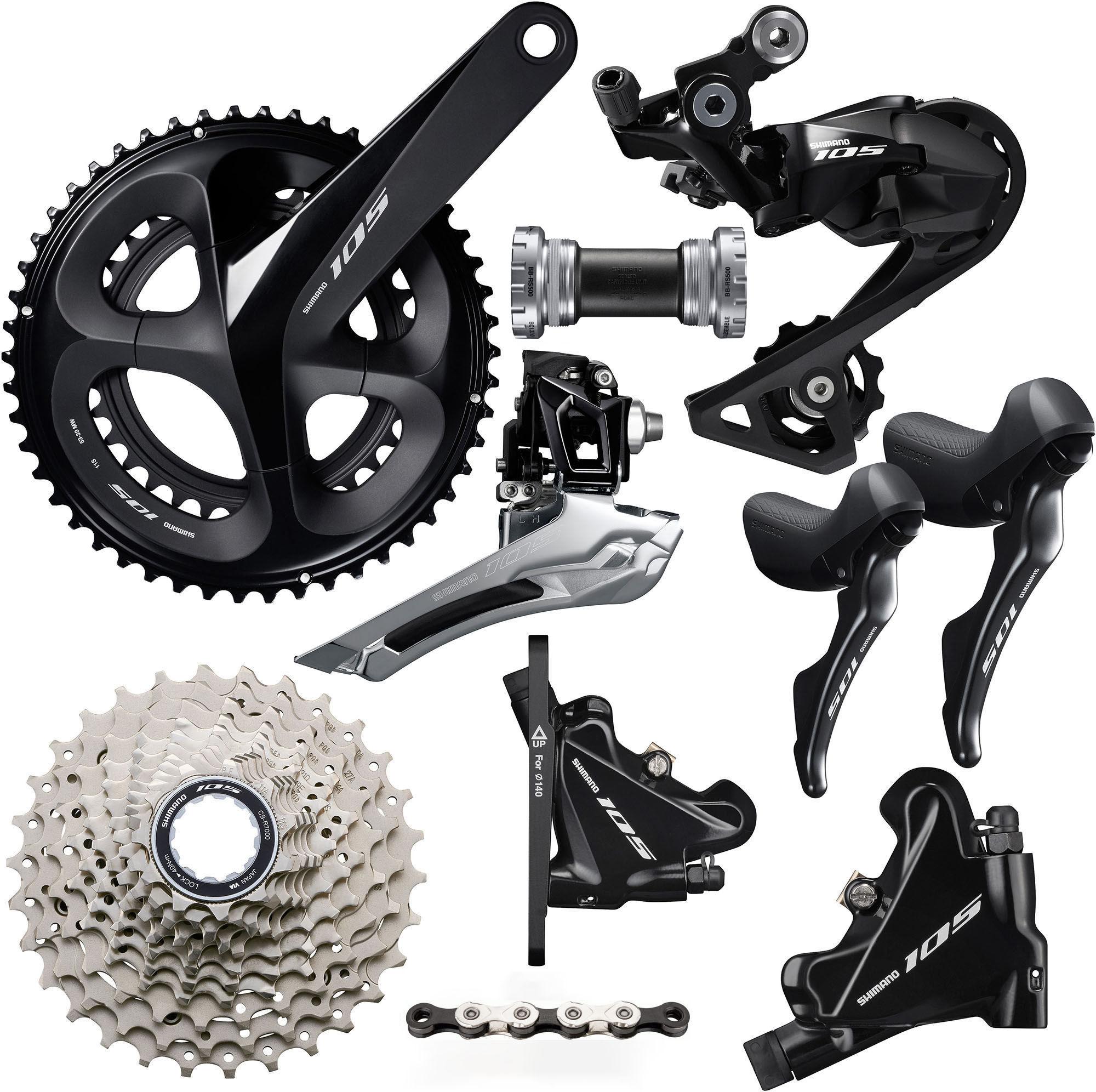 groupset shimano 105 disc