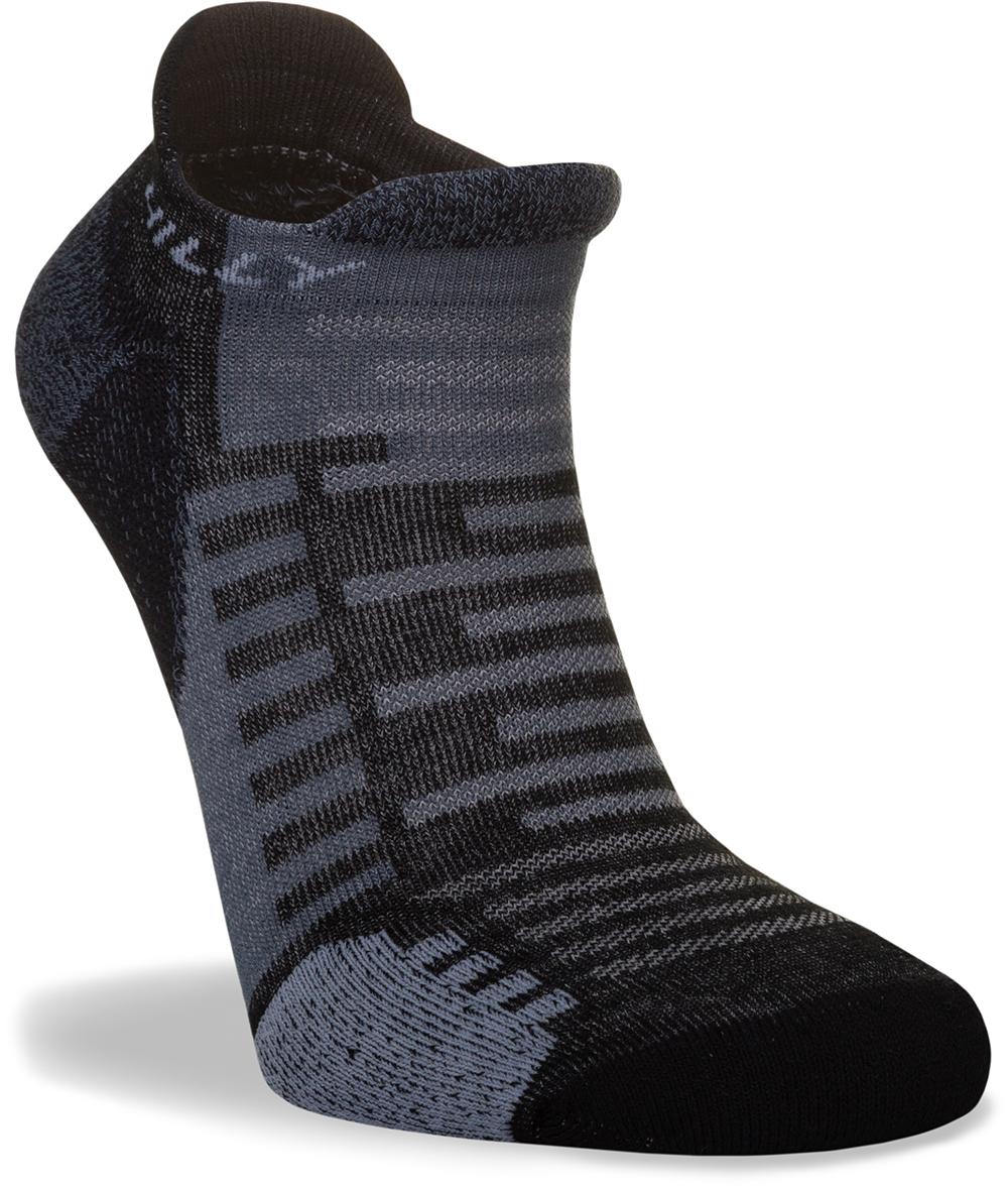 Click to view product details and reviews for Hilly Active Socklet Minimum Cushioning Black Grey.