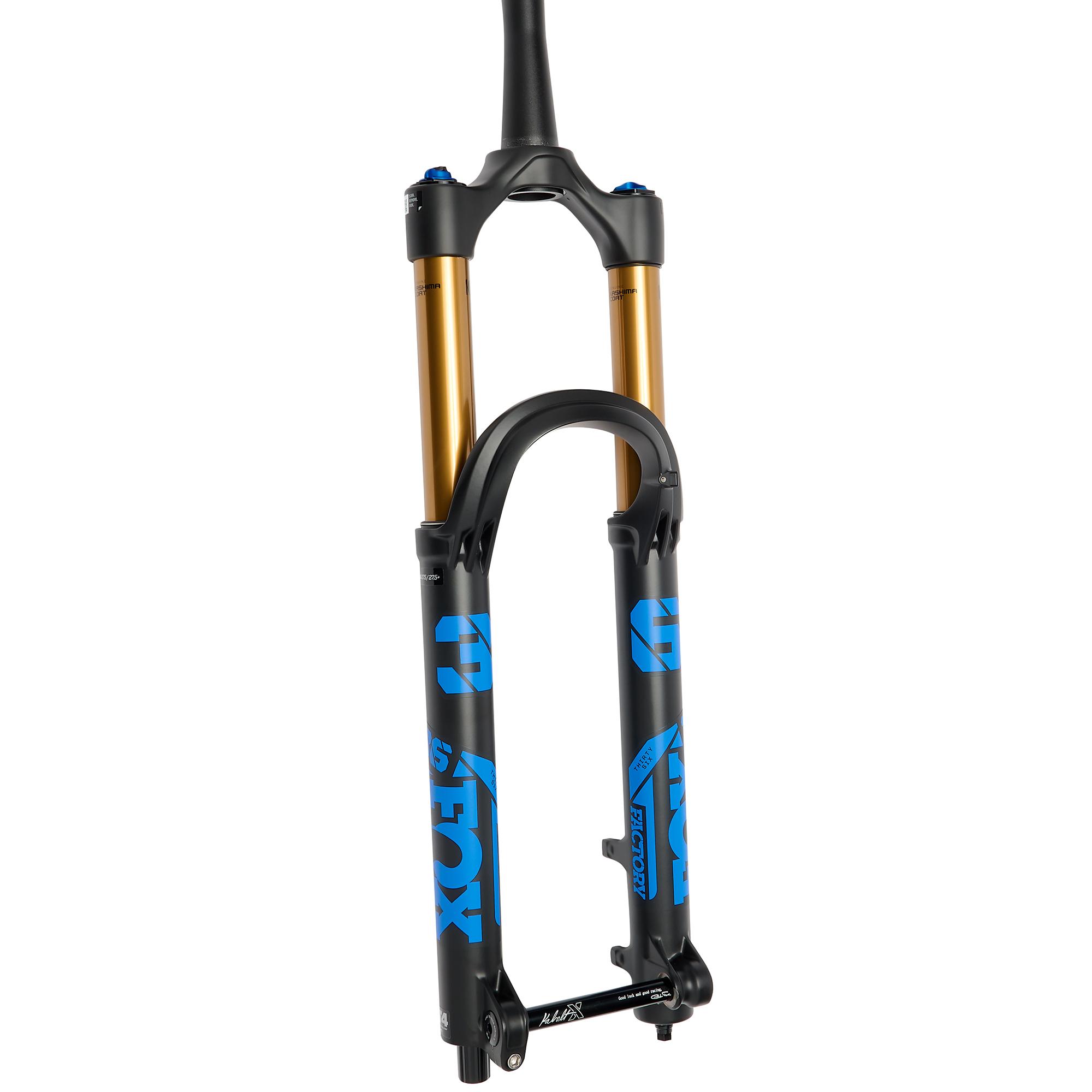 Fox Suspension 36 Float Factory FIT4 Boost Fork 2023, Matte Black/Dark
