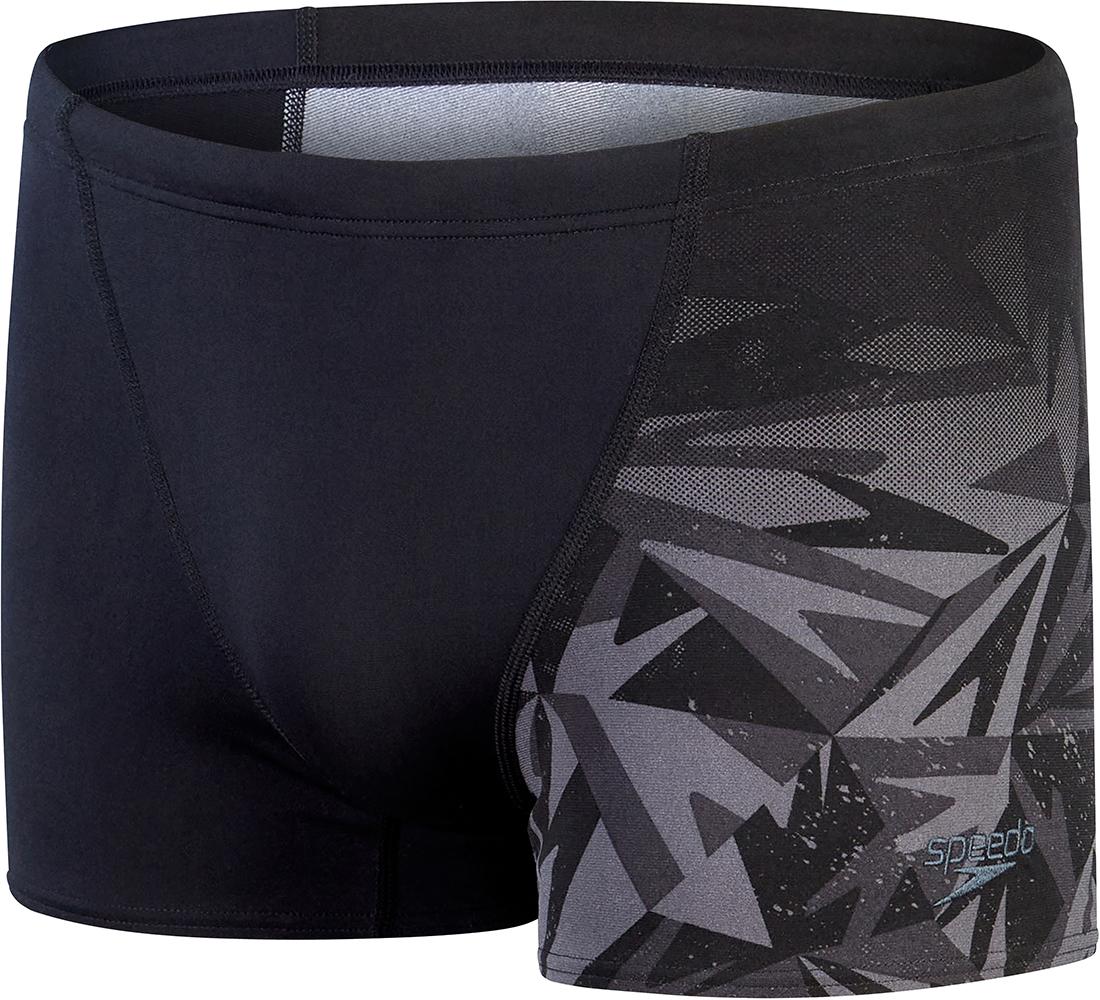 Click to view product details and reviews for Speedo Hyper Boom Panel Aquashort Black Oxid Grey.