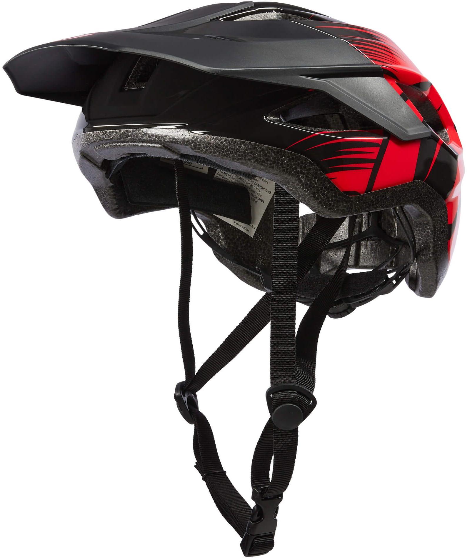 Image of O'Neal Matrix Helmet, Black/Red
