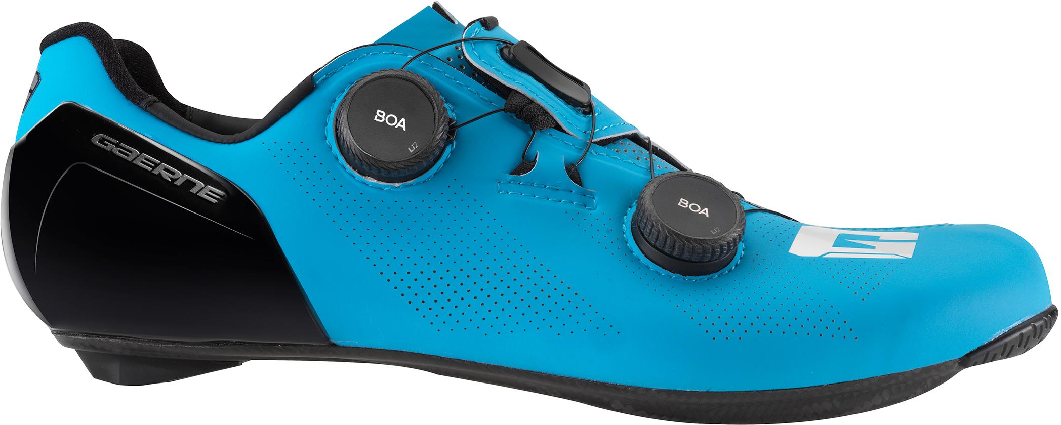 Click to view product details and reviews for Gaerne Carbon Gstl Shoes Matte Light Blue.