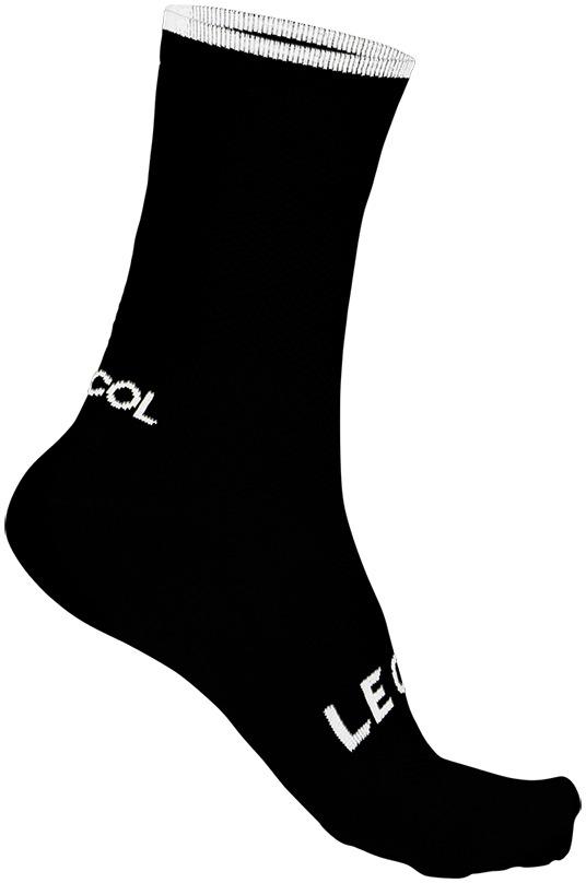 Image of Le Col Lightweight Cycling Socks - Black/White