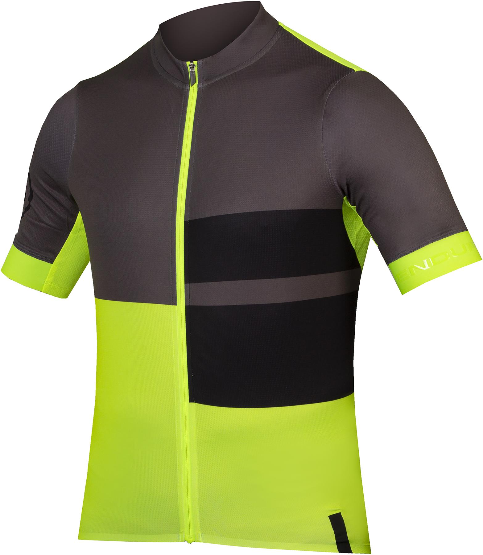 Click to view product details and reviews for Endura Fs260 Short Sleeve Print Cycling Jersey Hi Viz Yellow.