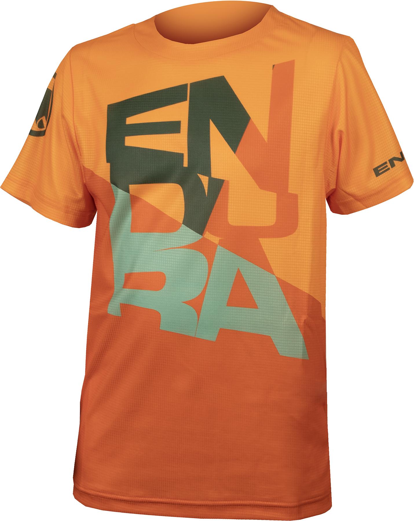 Click to view product details and reviews for Endura Kids Singletrack Core Tee Tangerine.