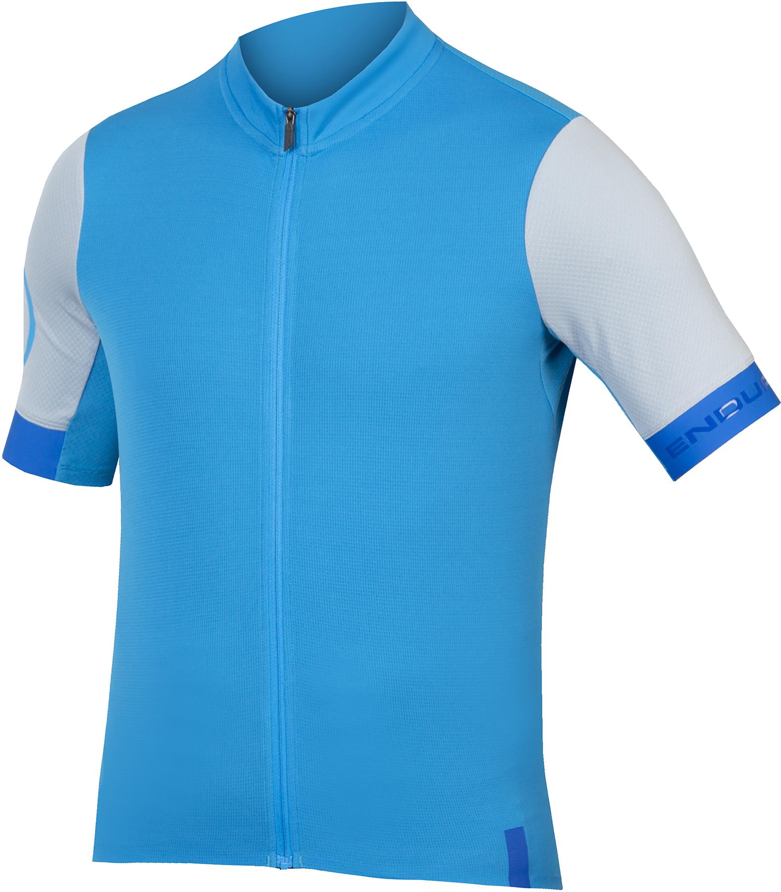 Click to view product details and reviews for Endura Fs260 Short Sleeve Cycling Jersey Hi Viz Blue.