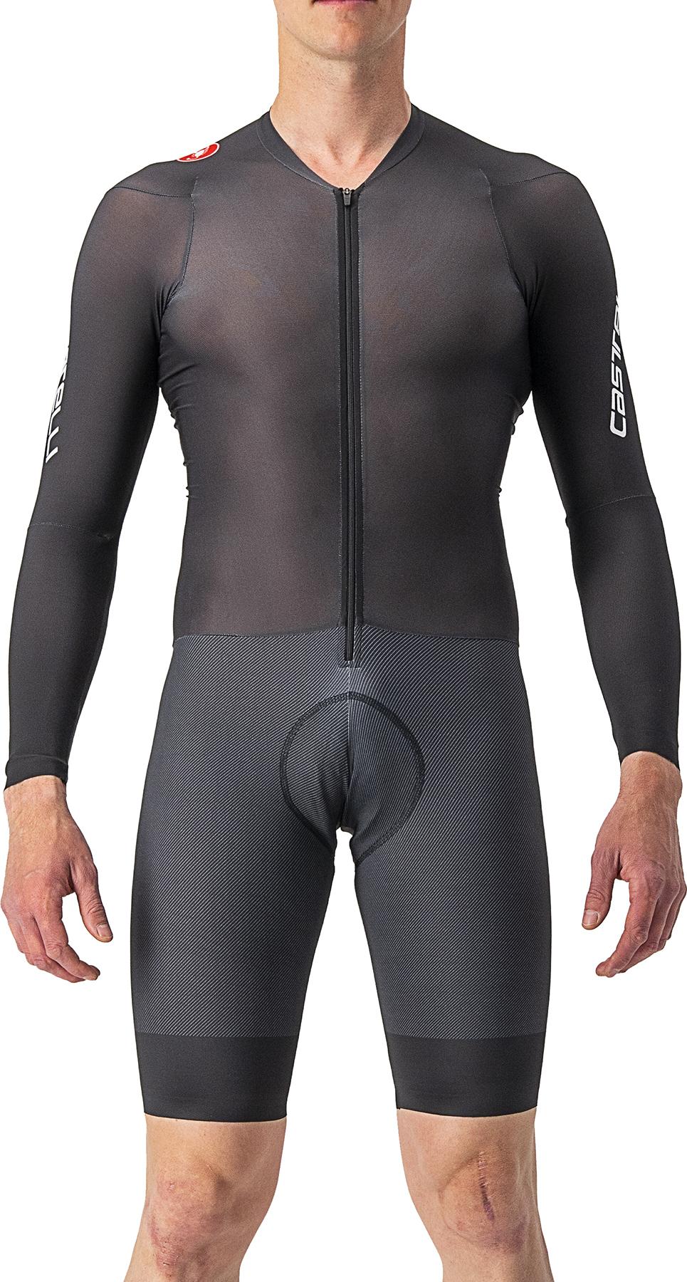 Click to view product details and reviews for Castelli Body Paint 4x Cycling Speed Suit Long Sleeve Black.