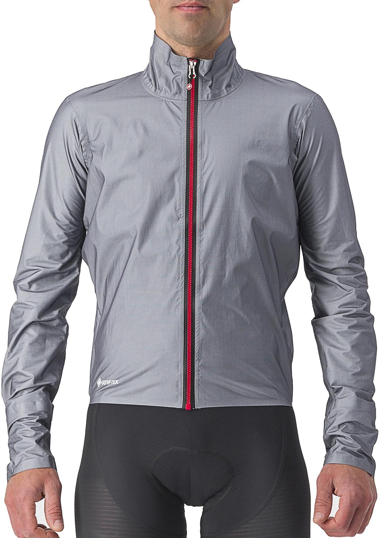Click to view product details and reviews for Castelli Tempest Lite Jacket Silver.