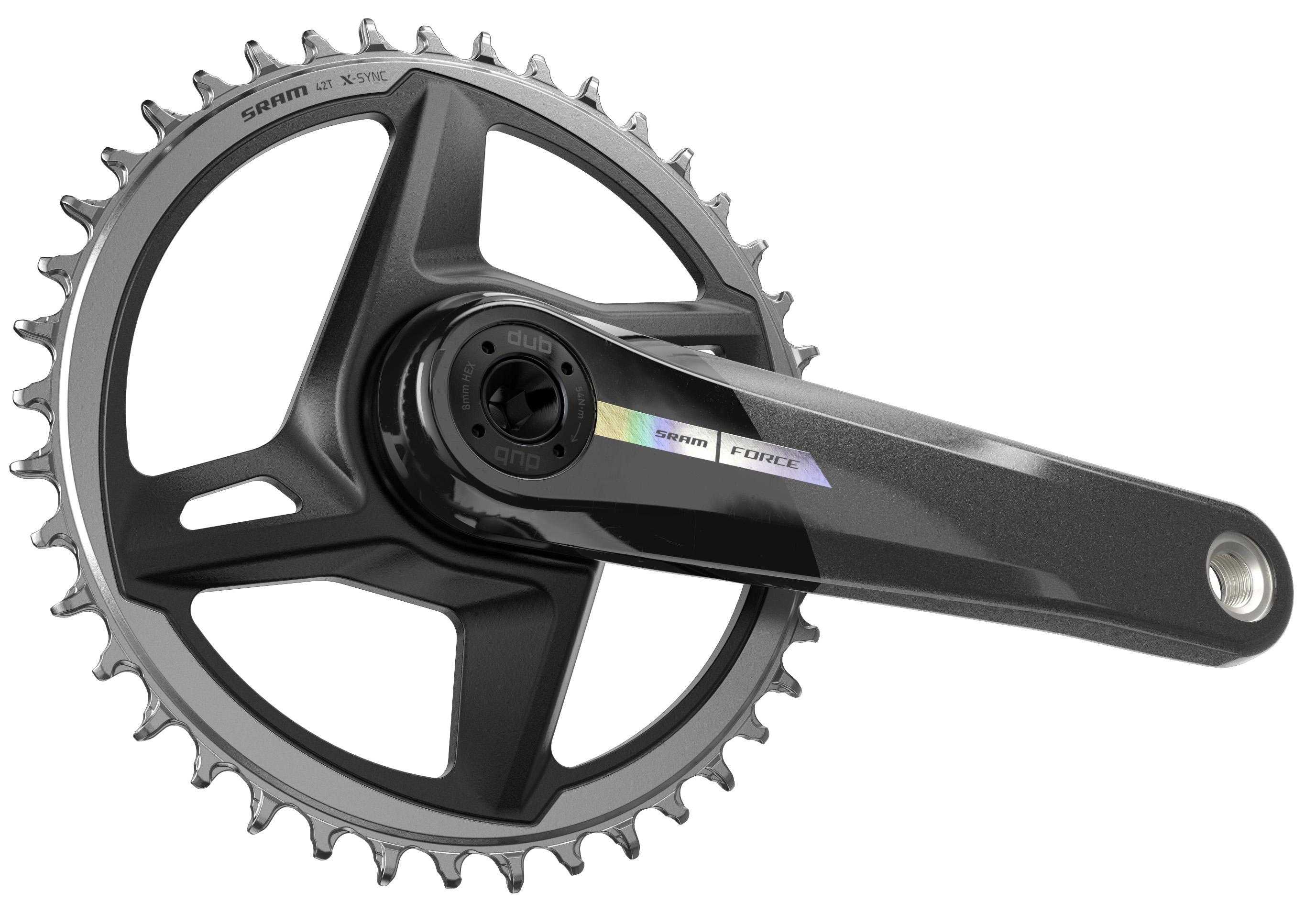SRAM Force D2 Wide 12 Speed Single Chainset DUB Wide Wiggle
