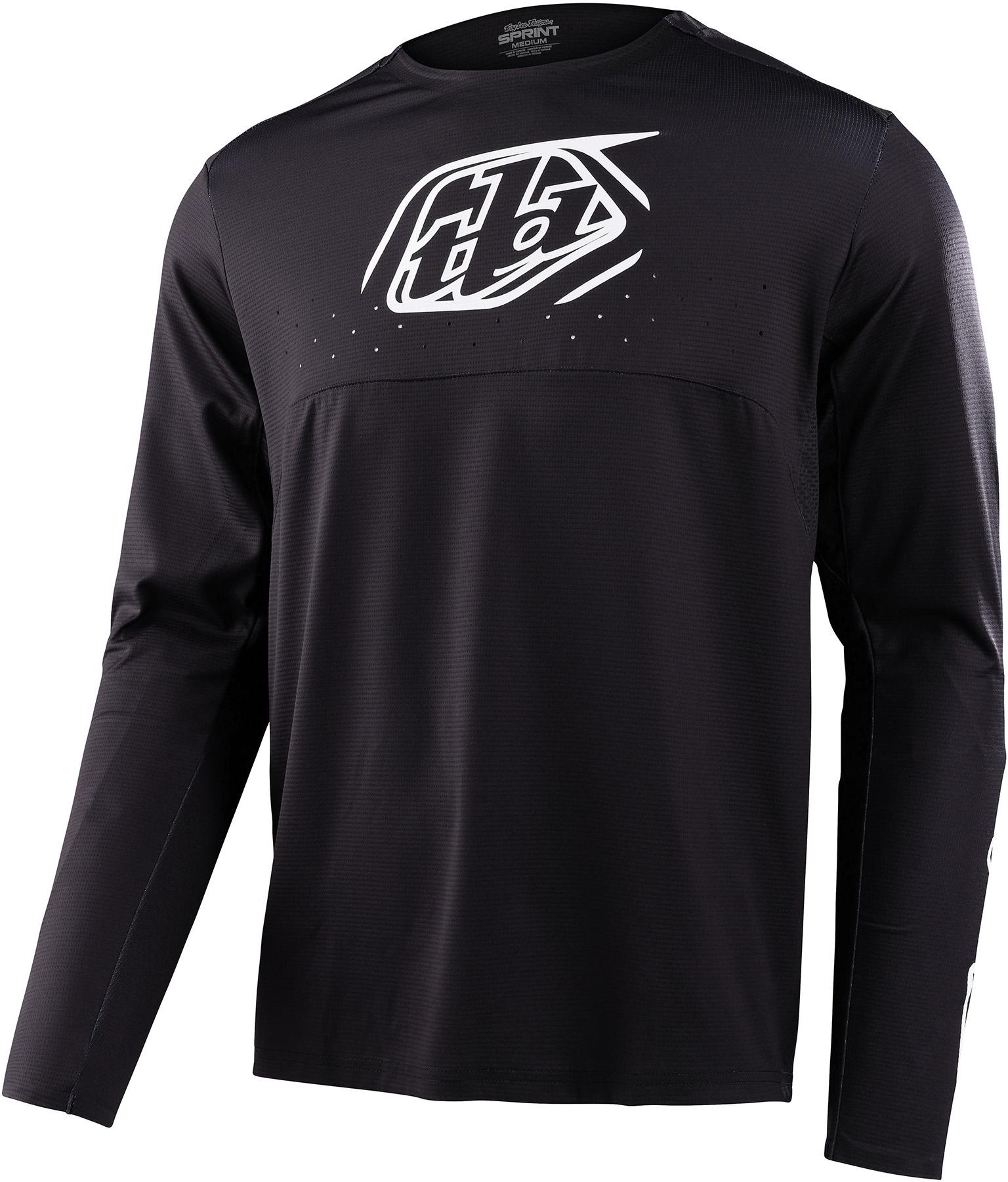 Click to view product details and reviews for Troy Lee Designs Sprint Cycling Jersey Iconic Black.
