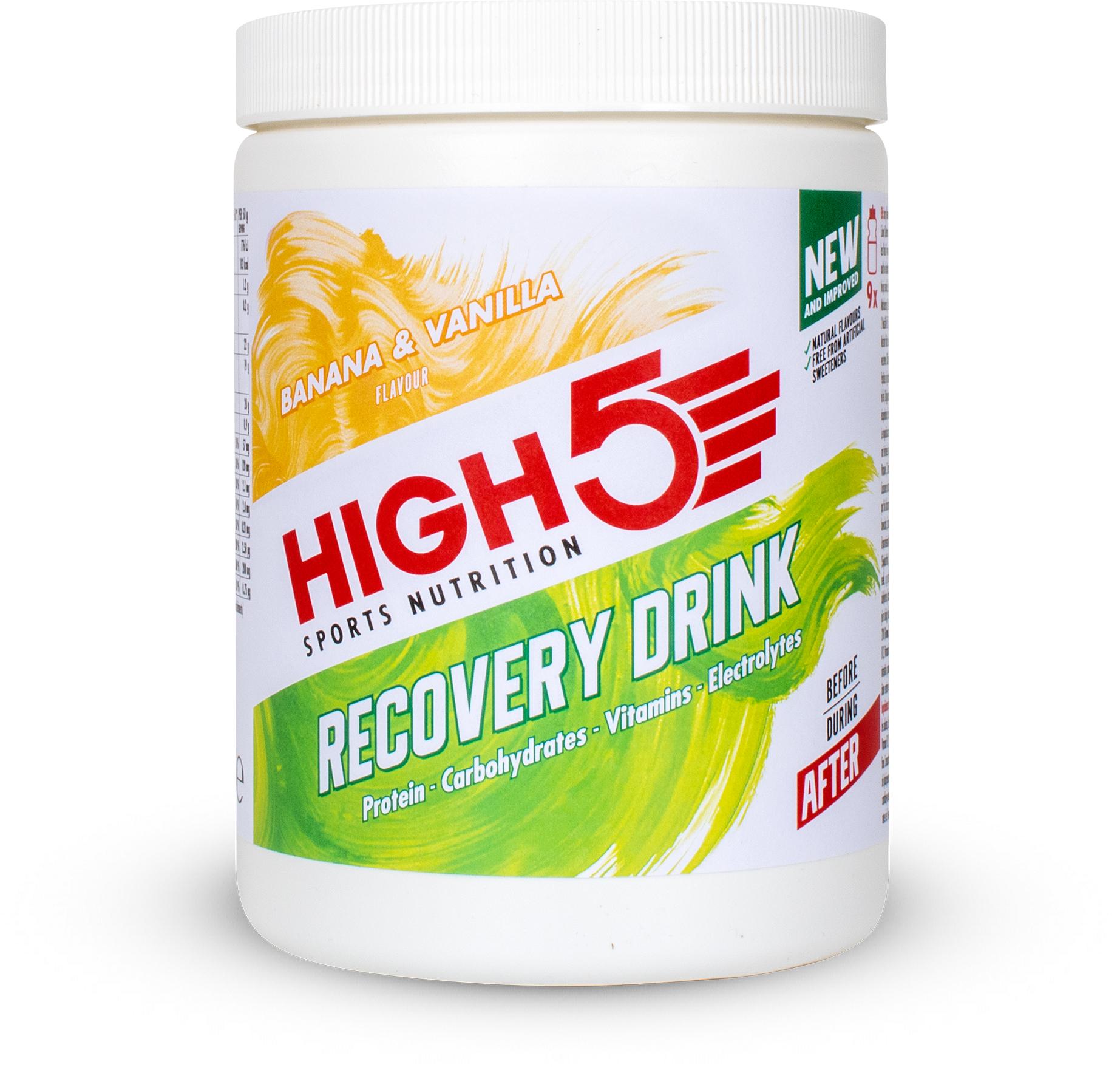 Click to view product details and reviews for High5 Recovery Drink Powder 450g.