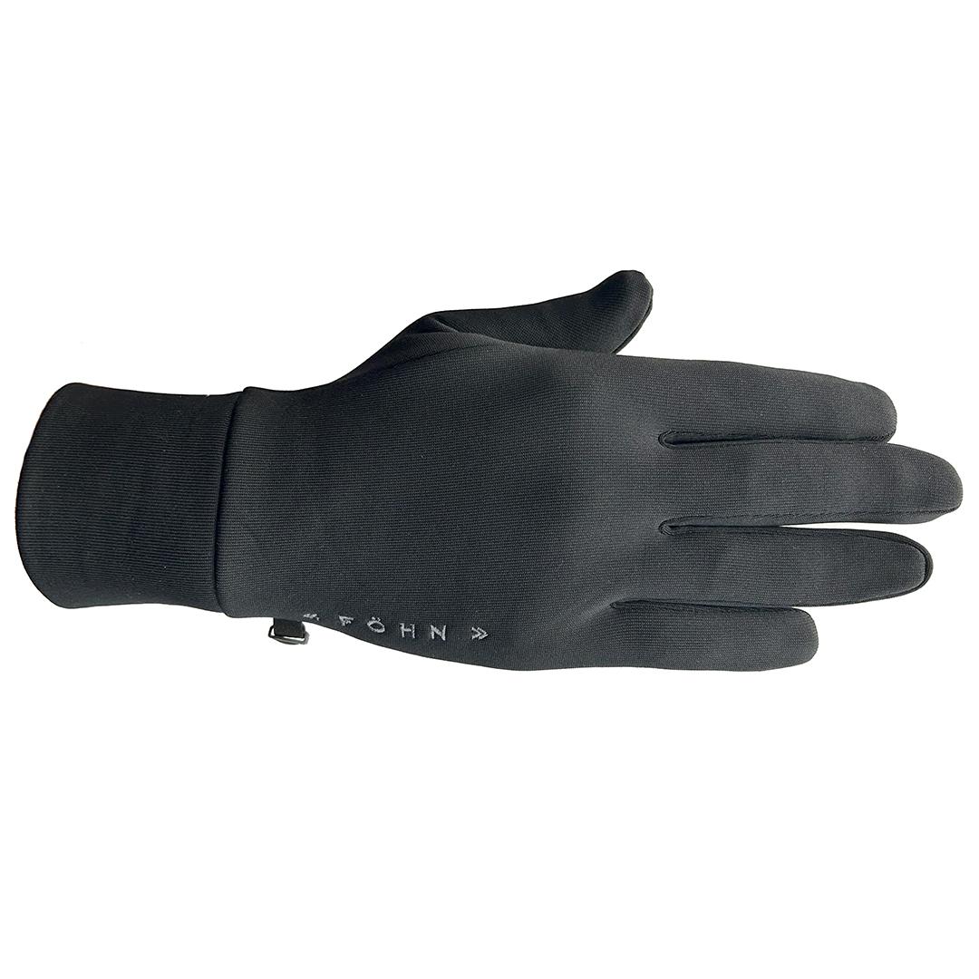 Click to view product details and reviews for F&ouml;hn Powerstretch Gloves Black.