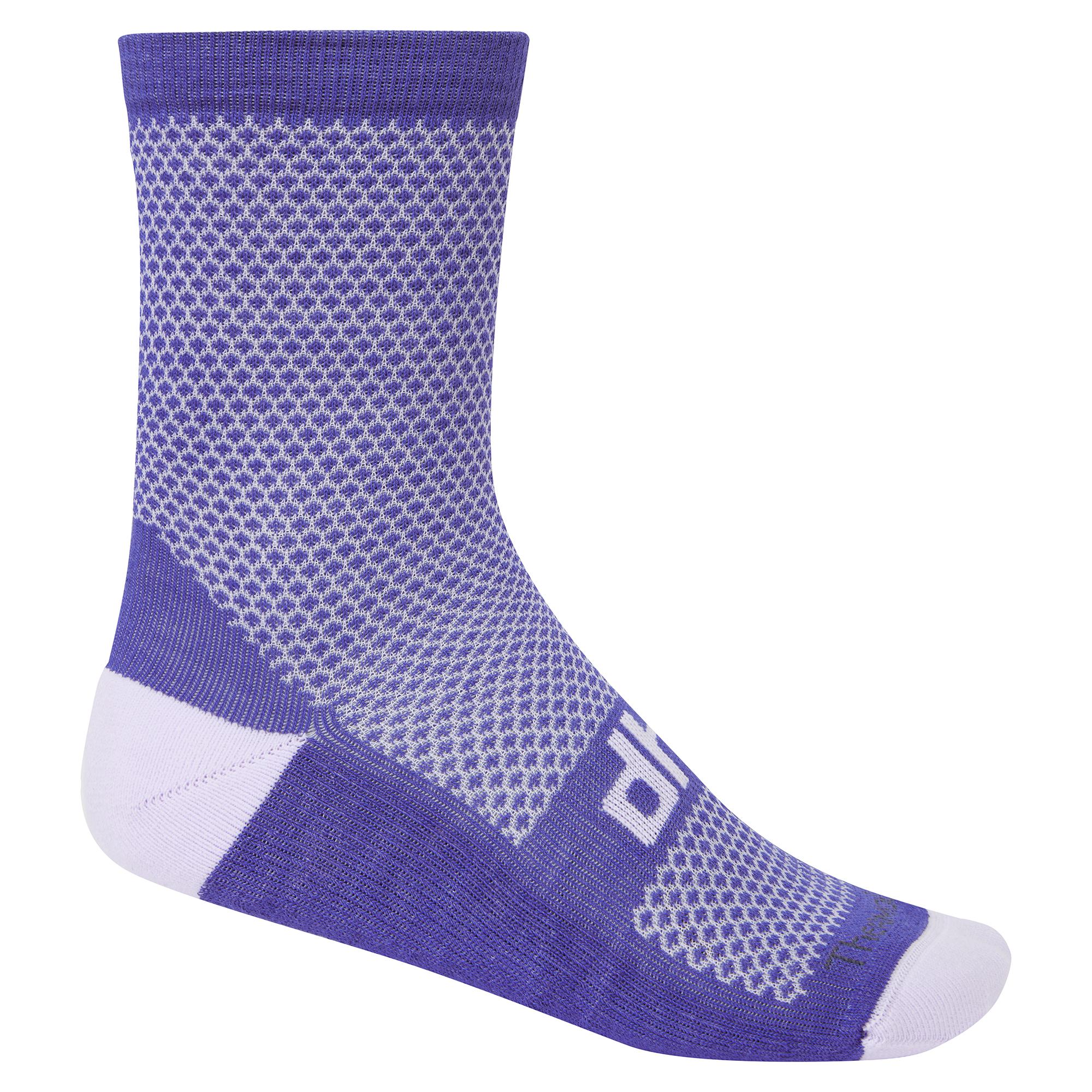 Click to view product details and reviews for Dhb Blok Classic Thermal Sock 16cm Lilac.