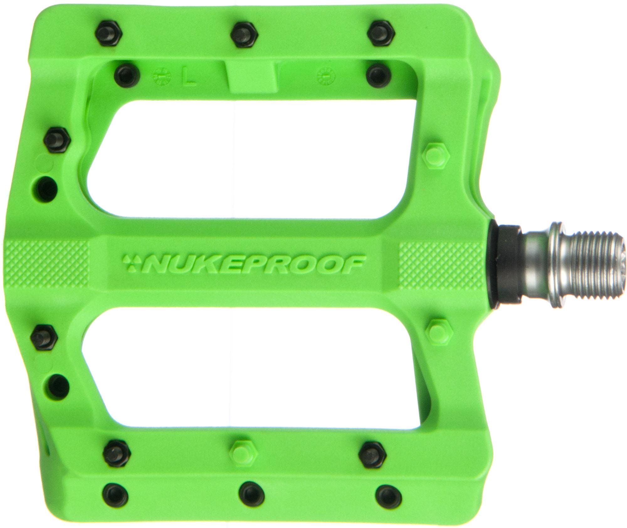 Click to view product details and reviews for Nukeproof Neutron Evo Mtb Flat Pedals Green.