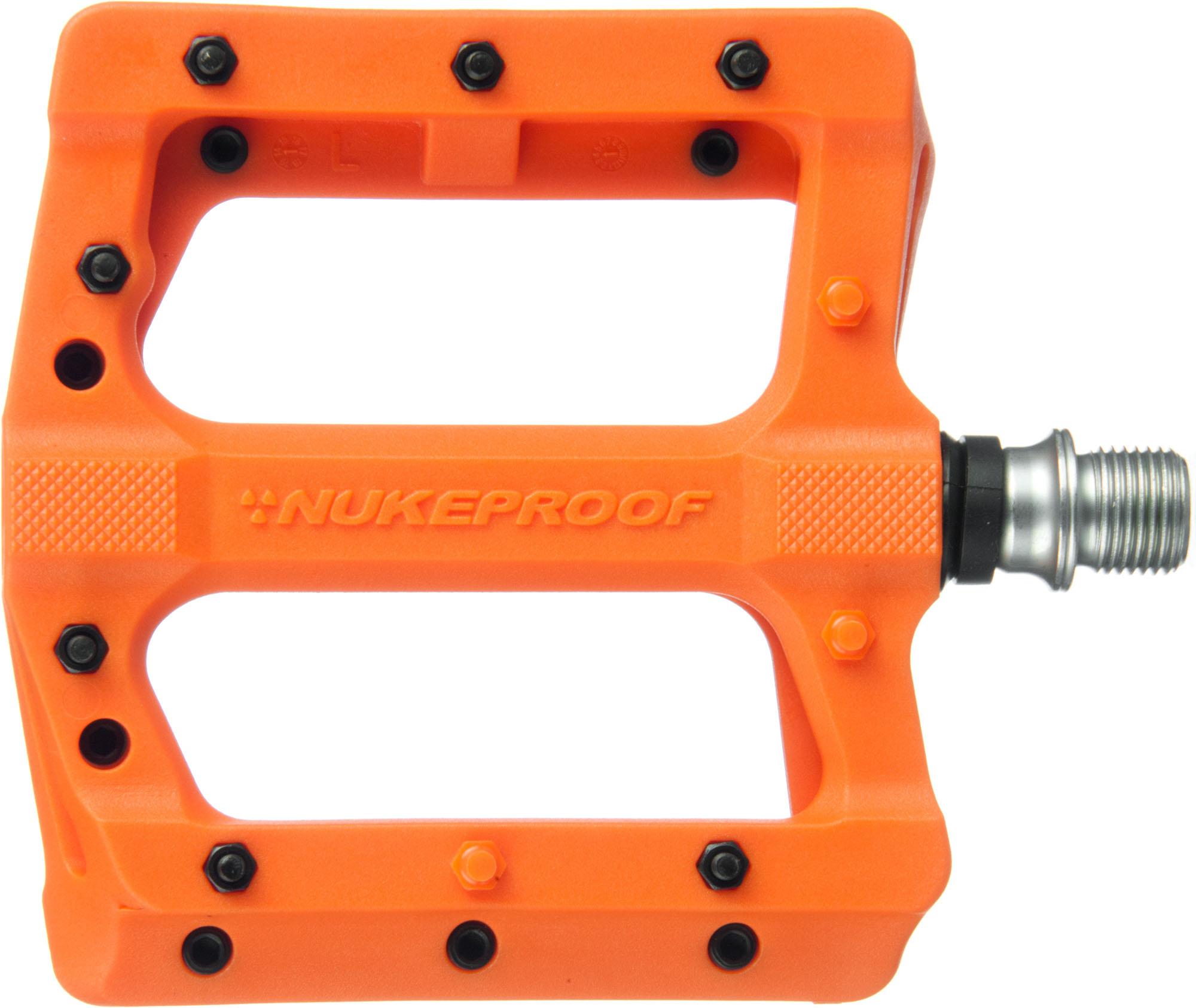 Click to view product details and reviews for Nukeproof Neutron Evo Mtb Flat Pedals Orange.