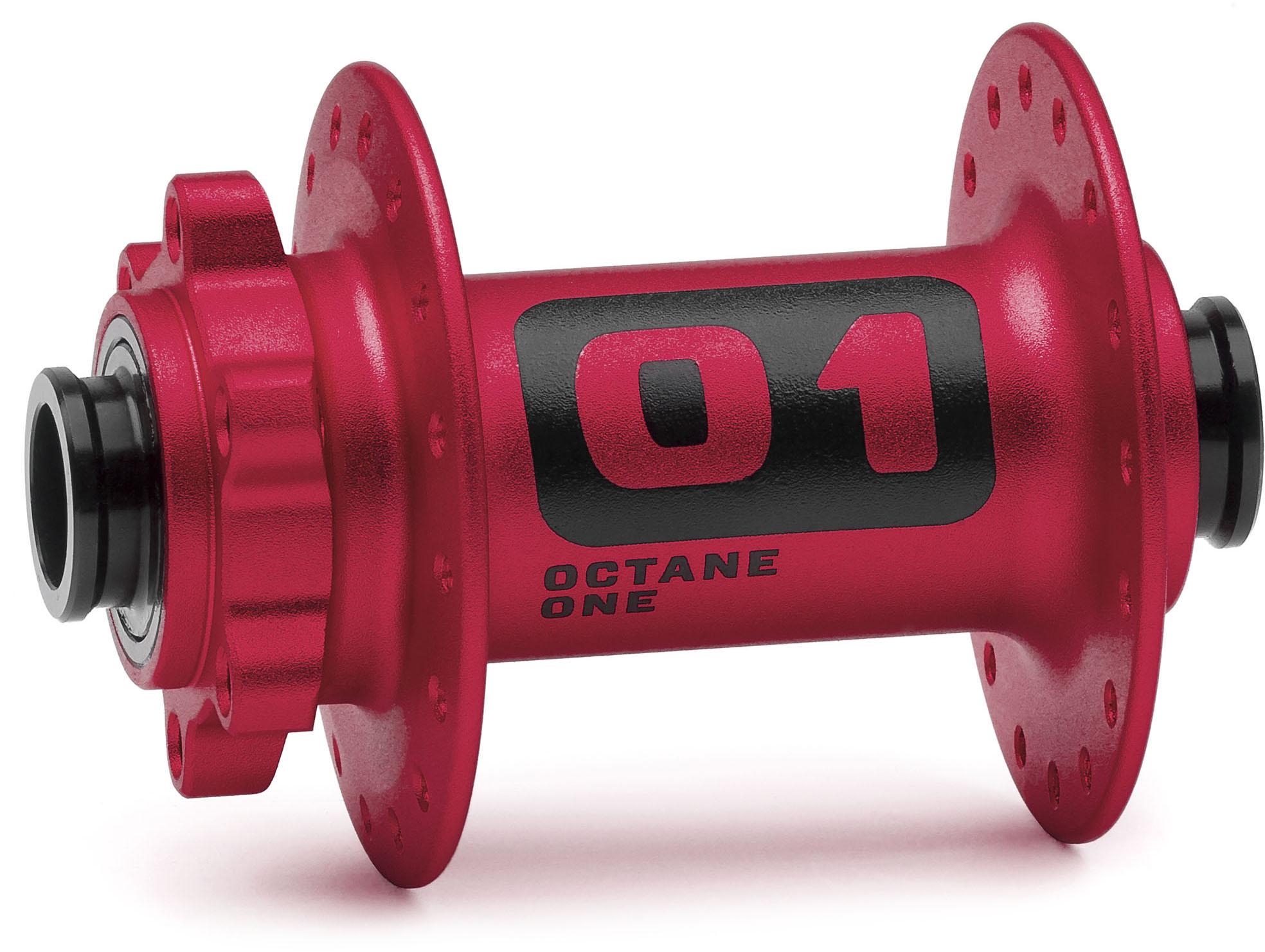 Image of Octane One Orbital 15 Front MTB Hub - Red