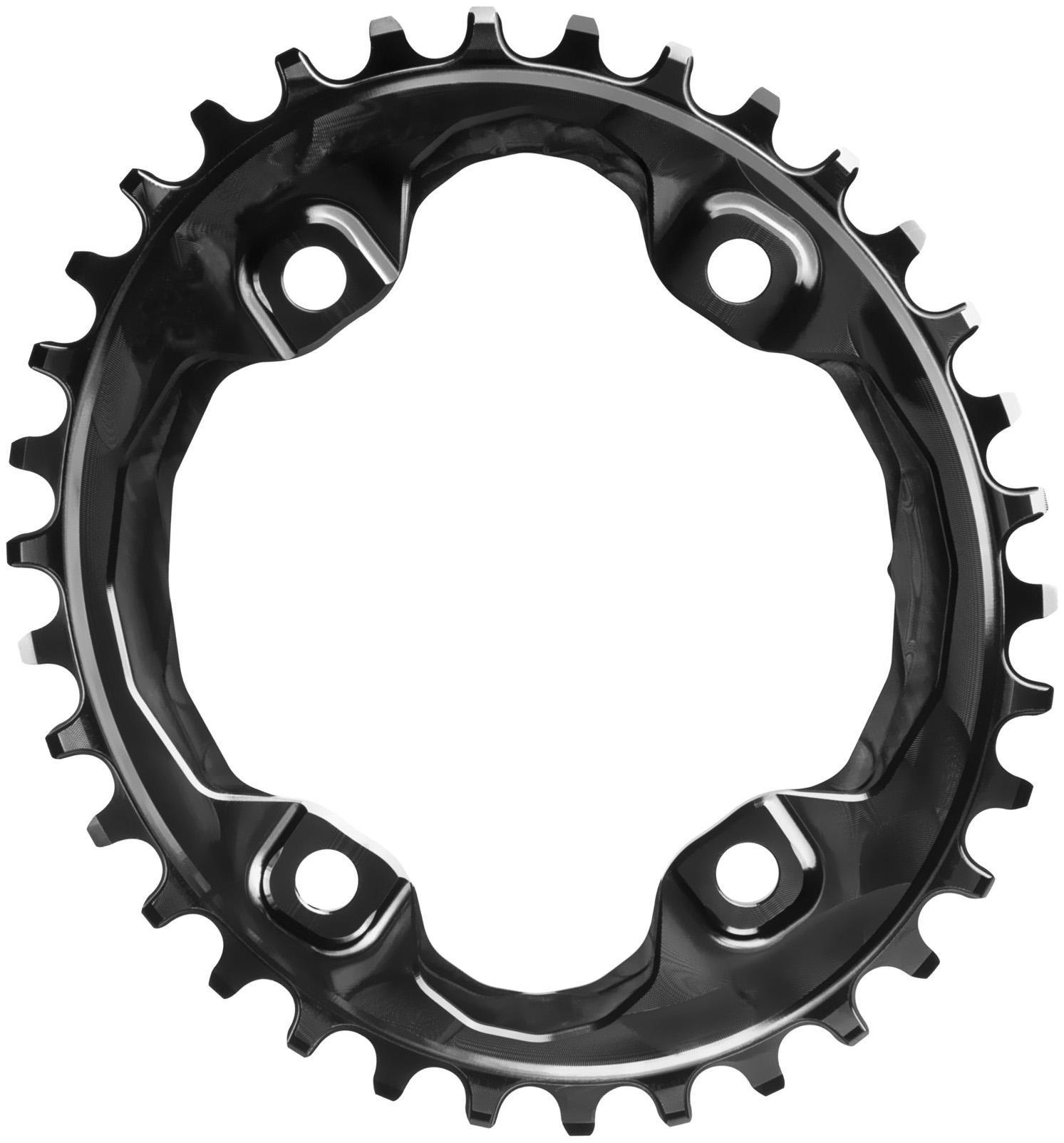 BLACK by Absoluteblack Narrow Wide Oval XT M8000 Chainring | chain ring