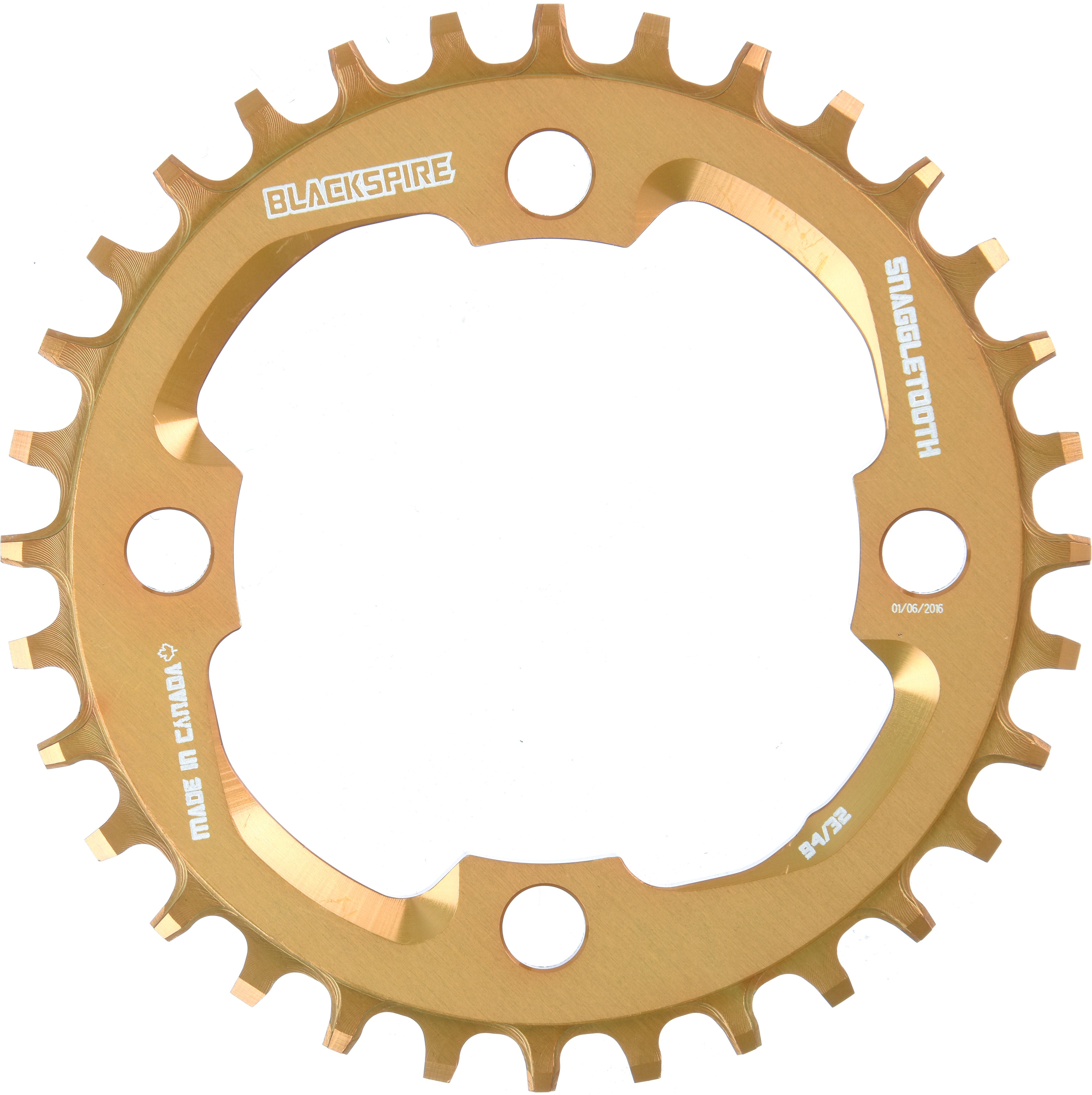Image of Blackspire Snaggletooth Narrow Wide Chainring X01 - Gold