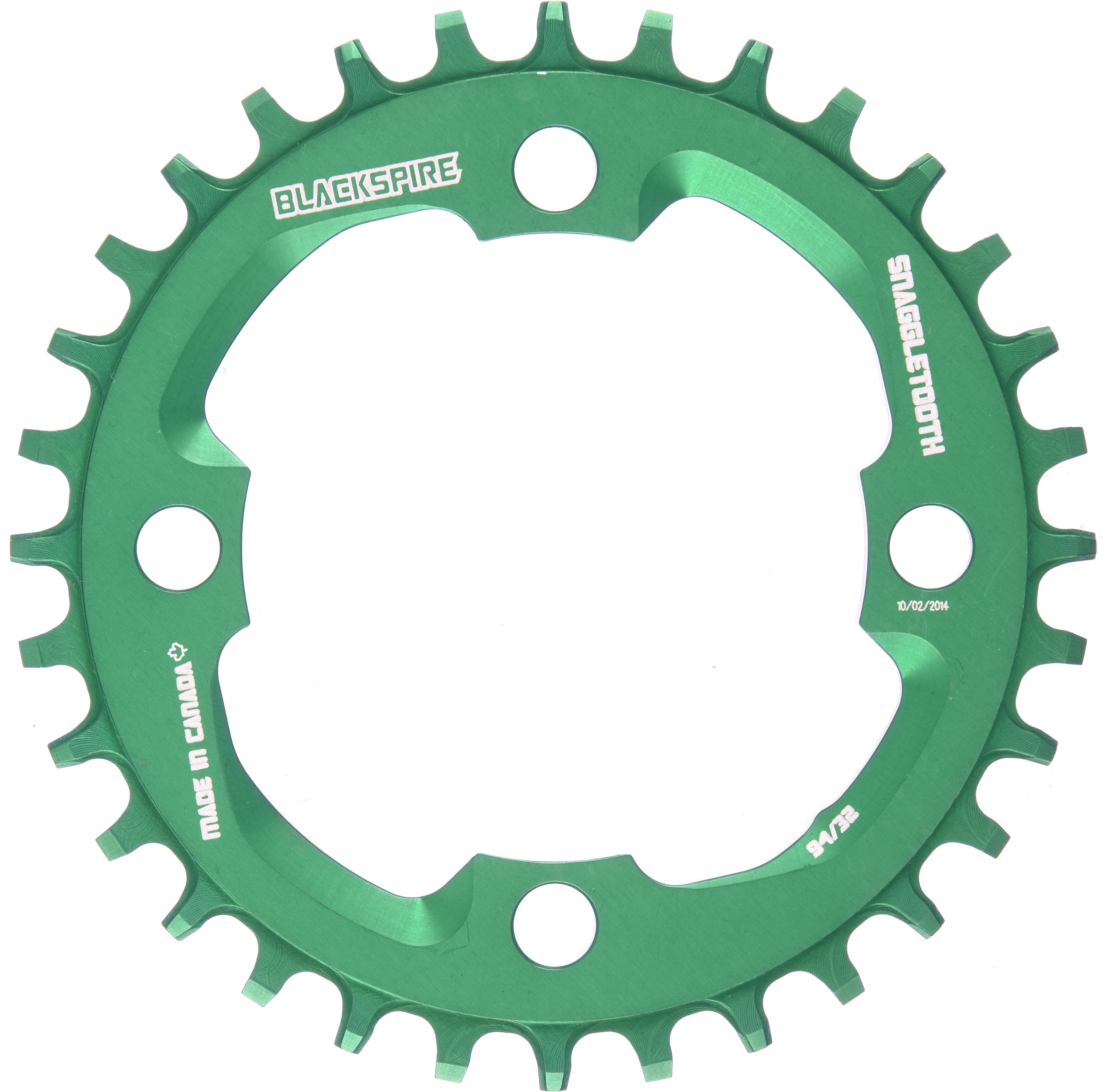 Image of Blackspire Snaggletooth Narrow Wide Chainring X01 - Green