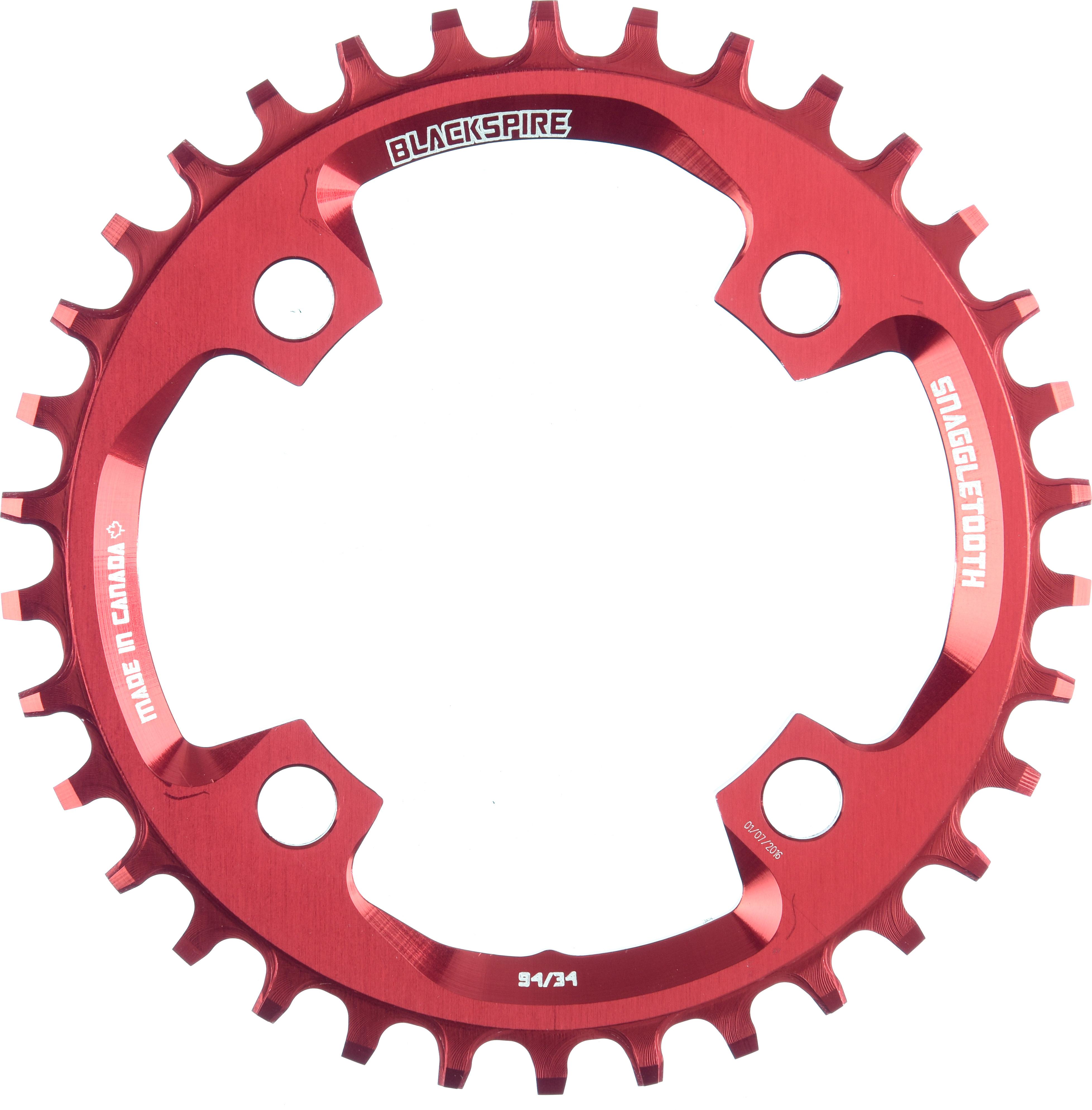 Image of Blackspire Snaggletooth Narrow Wide Chainring X01 - Red
