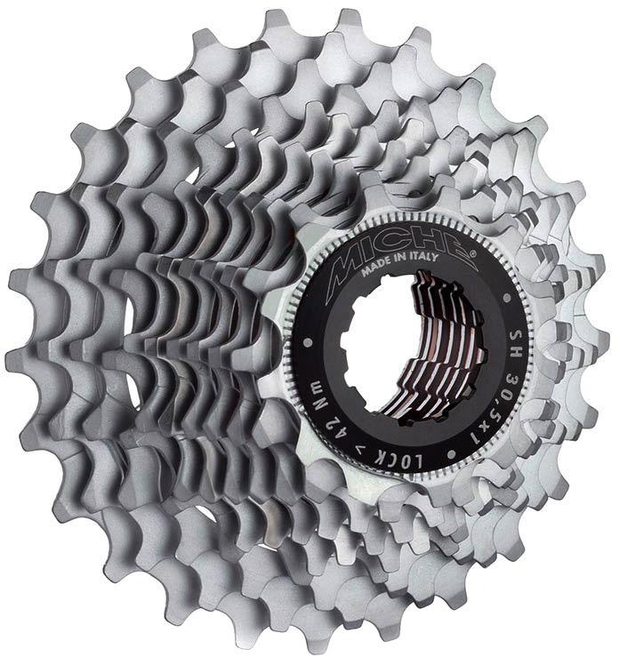 Click to view product details and reviews for Miche Primato 11 Speed Cassette Shimano Silver.