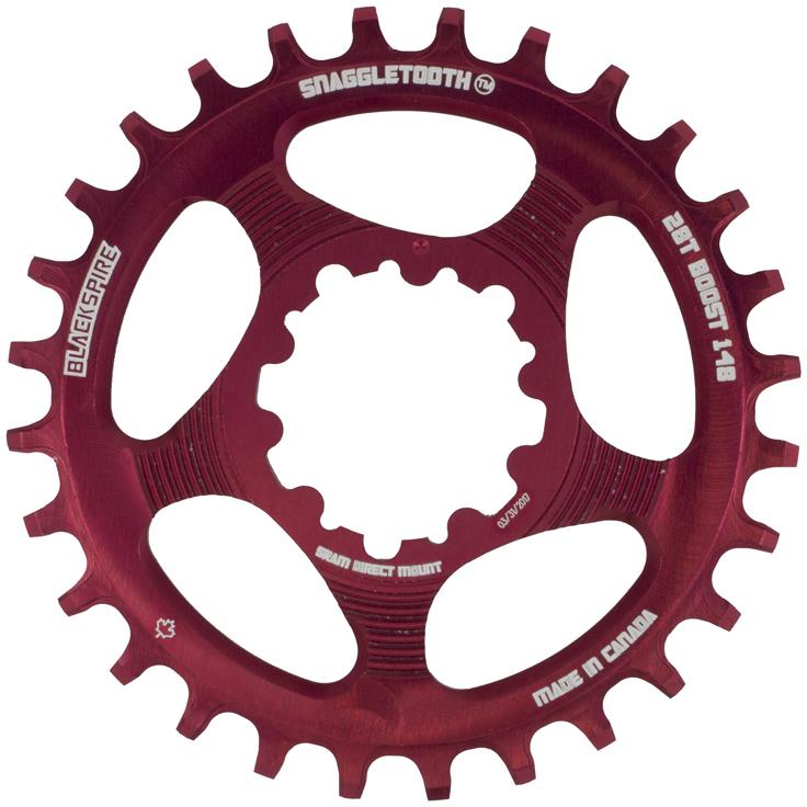 Image of Blackspire Snaggletooth Chainring - SRAM Boost - Red