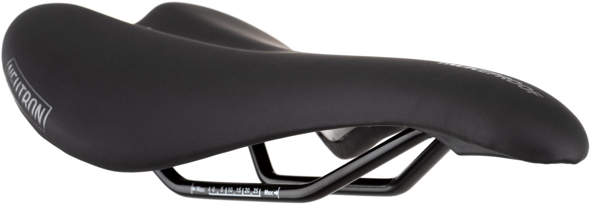 Click to view product details and reviews for Nukeproof Neutron Saddle With Crmo Rails Black Grey Pdi.