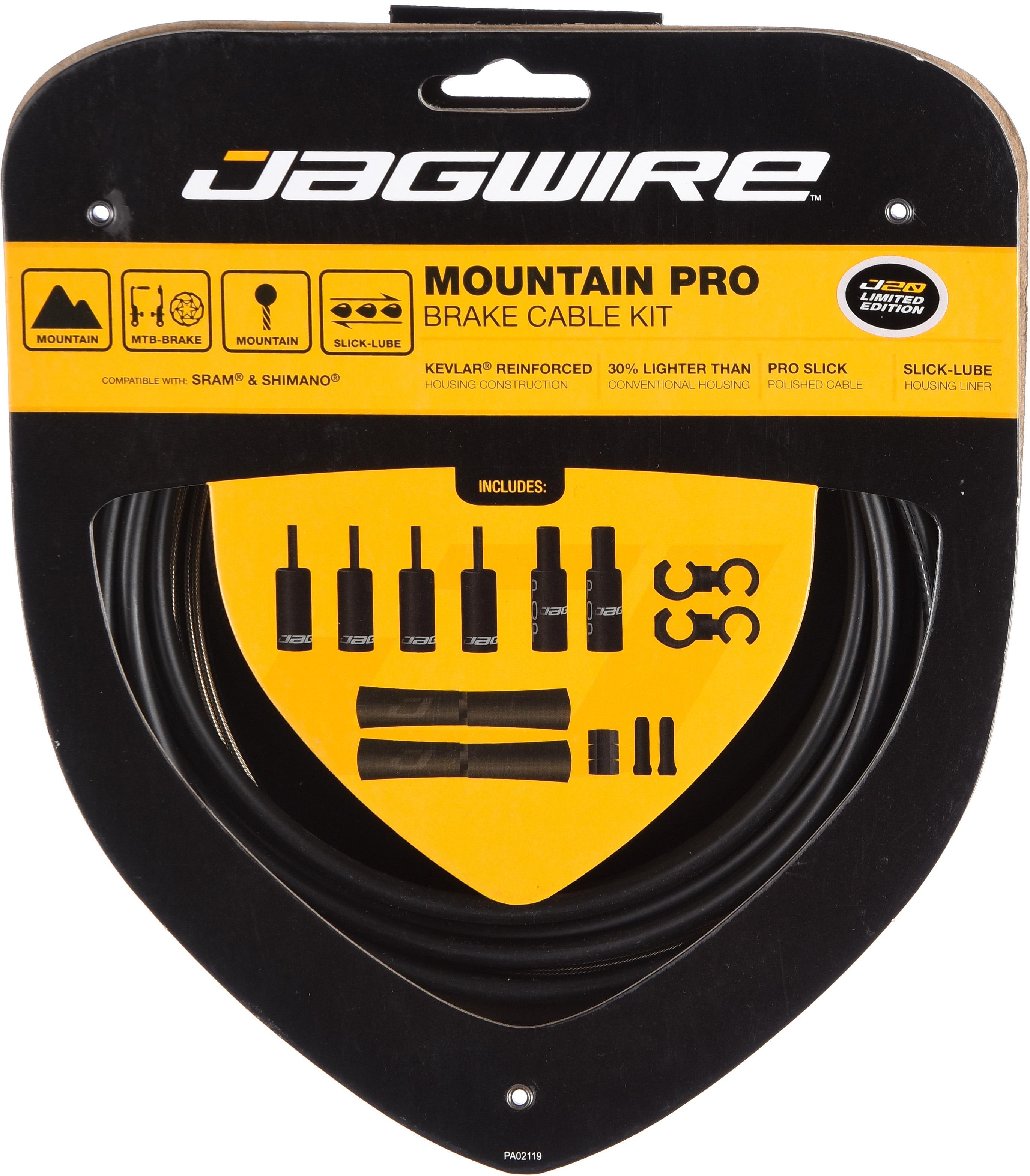 Click to view product details and reviews for Jagwire Mountain Pro Brake Set Stainless Steel Black.