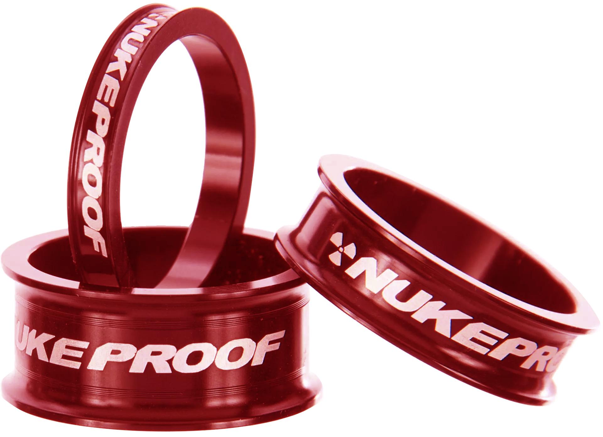 Click to view product details and reviews for Nukeproof Turbine Spacer Pack 11 8 Red.