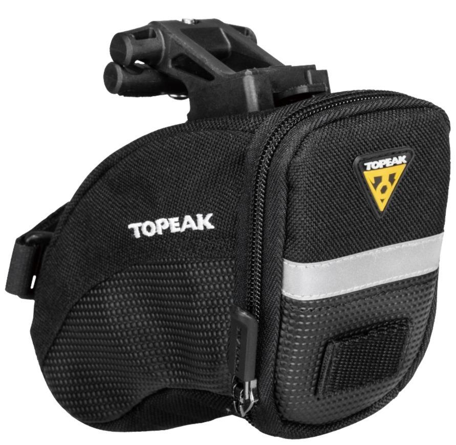 Click to view product details and reviews for Topeak Aero Wedge Quickclick Mount Saddle Bag Black.