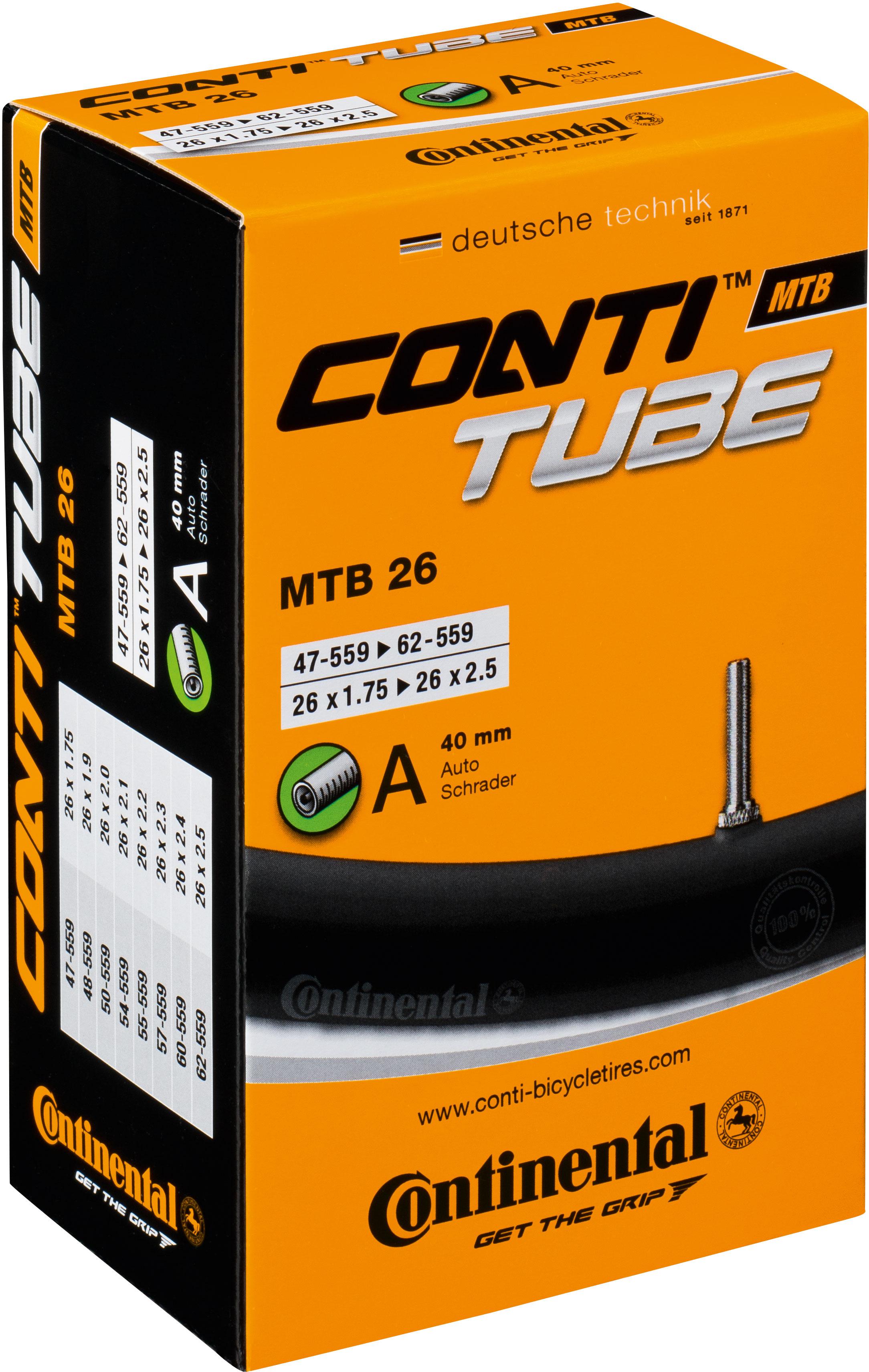 Click to view product details and reviews for Continental 26 Tour Inner Tube Black.