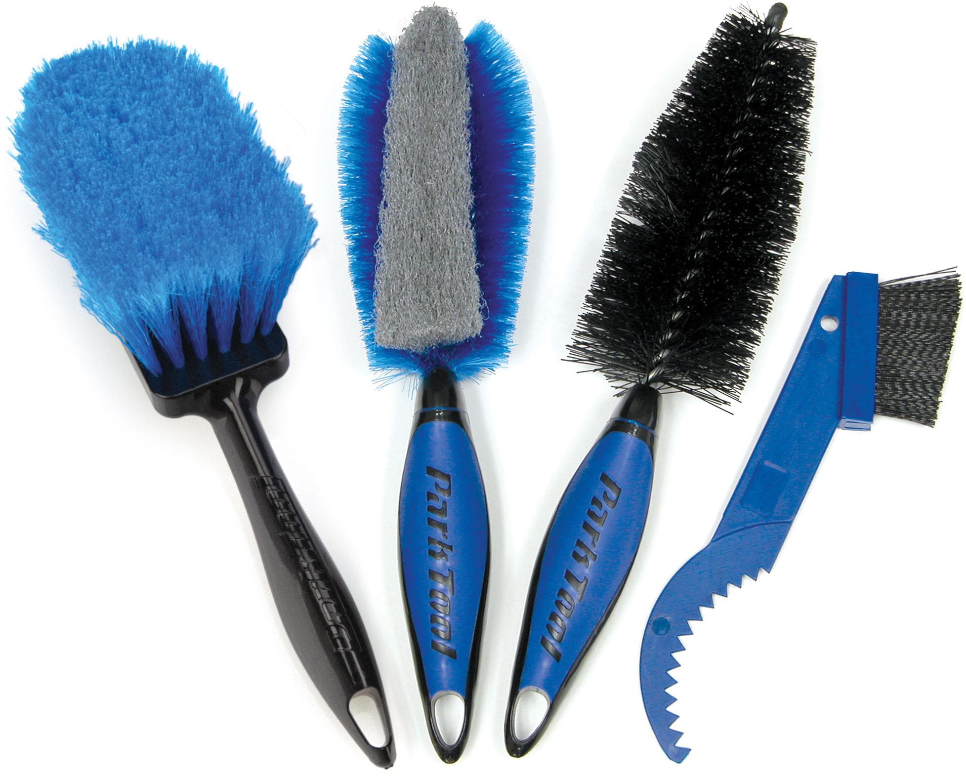 Image of Brosses de nettoyage Park Tools BCB4 (pour vélo) - Black/Blue