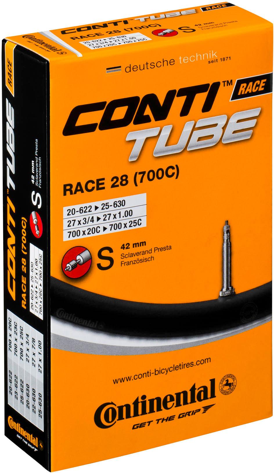 Continental Quality Road Inner Tube, Black