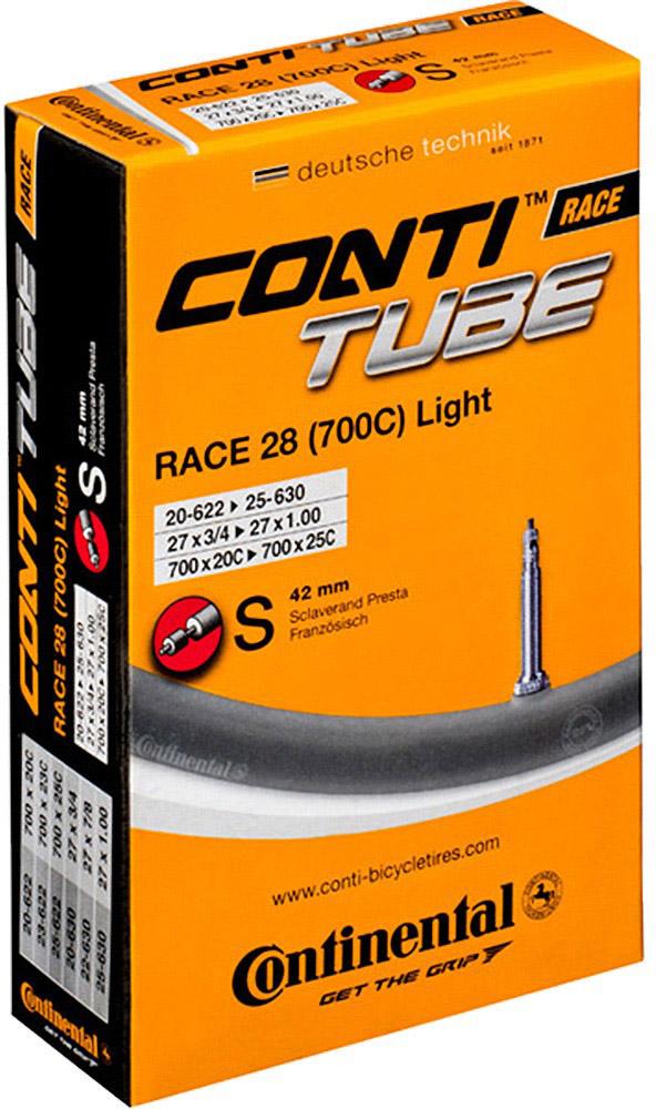Click to view product details and reviews for Continental Race 28 Light 700c Road Inner Tube Black.