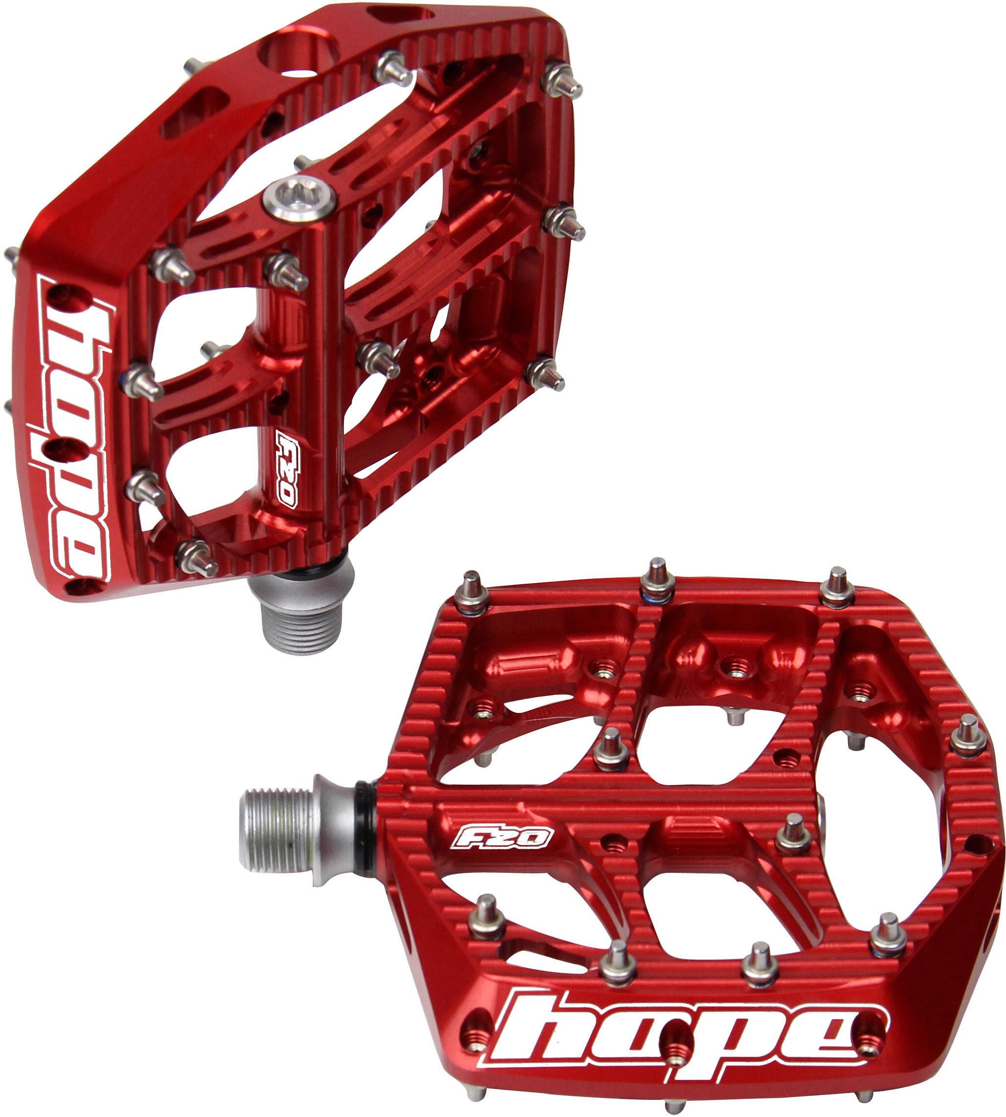 Click to view product details and reviews for Hope F20 Mtb Flat Pedals Red.