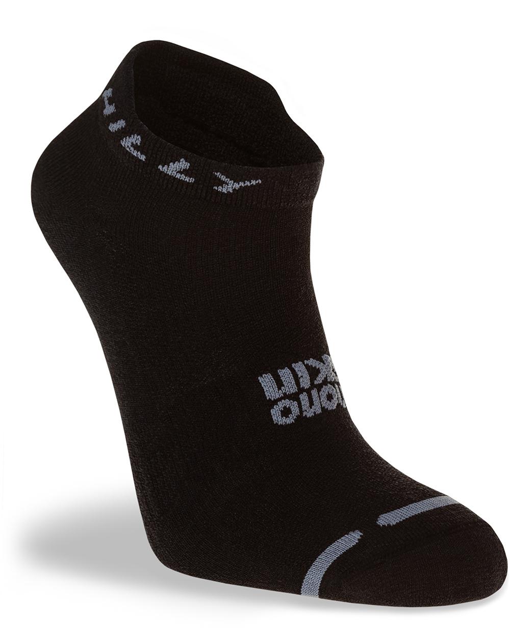 Click to view product details and reviews for Hilly Active Socklet Black Grey.