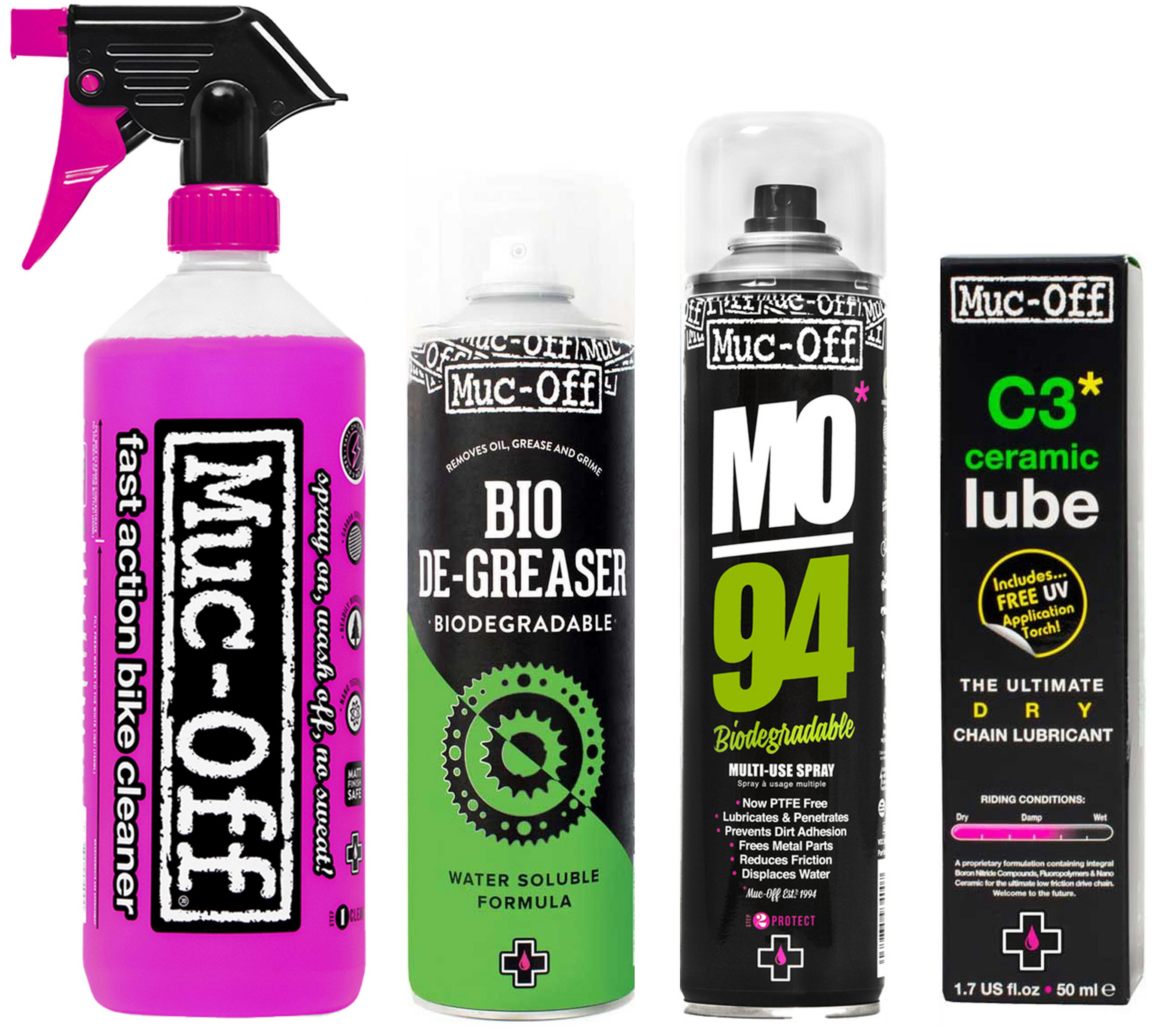 Muc-Off Bike Cleaning and Care Essentials