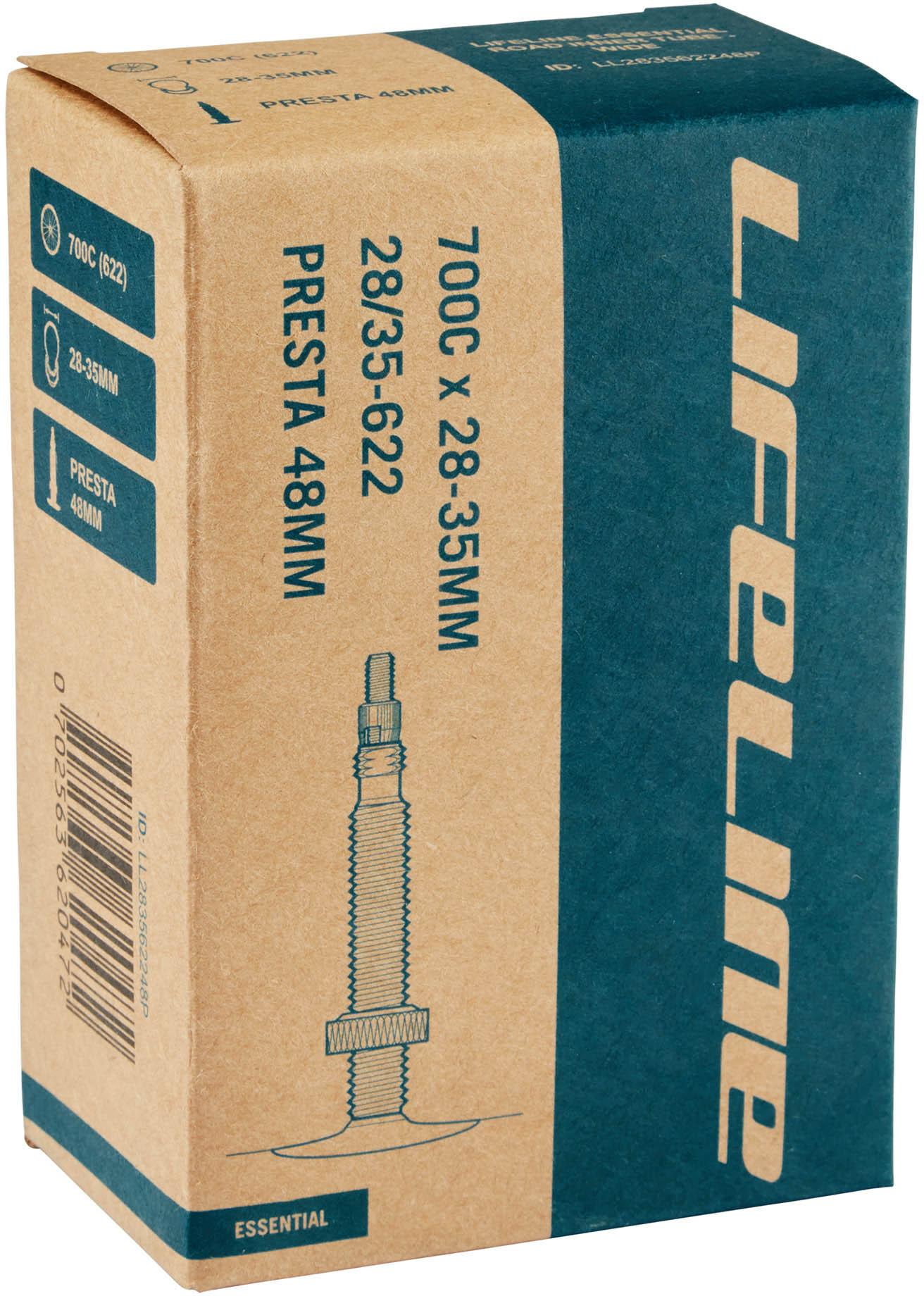 Click to view product details and reviews for Lifeline 700c Wide Road Inner Tube Black.