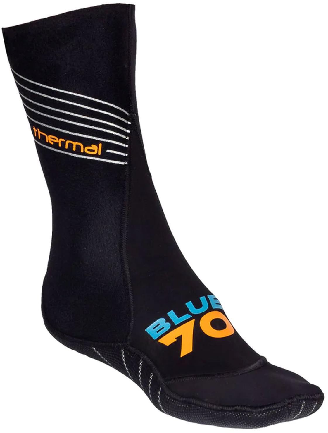 Click to view product details and reviews for Blueseventy Thermal Swim Socks Black.