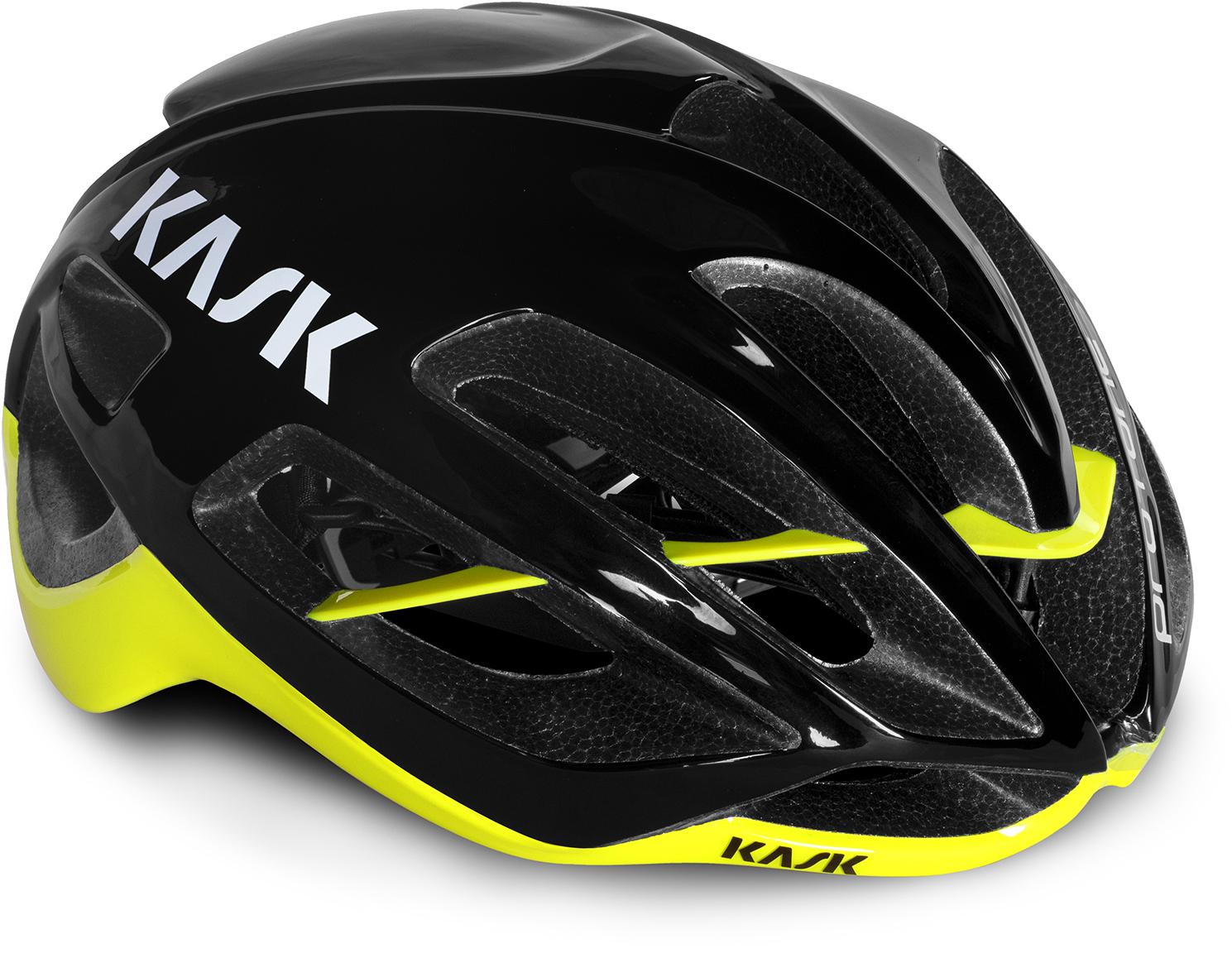 Click to view product details and reviews for Kask Protone Road Helmet Black Yellow Fluo.