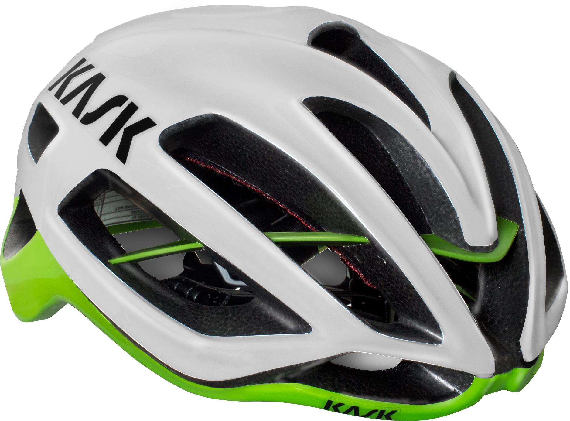 Click to view product details and reviews for Kask Protone Road Helmet White Lime.