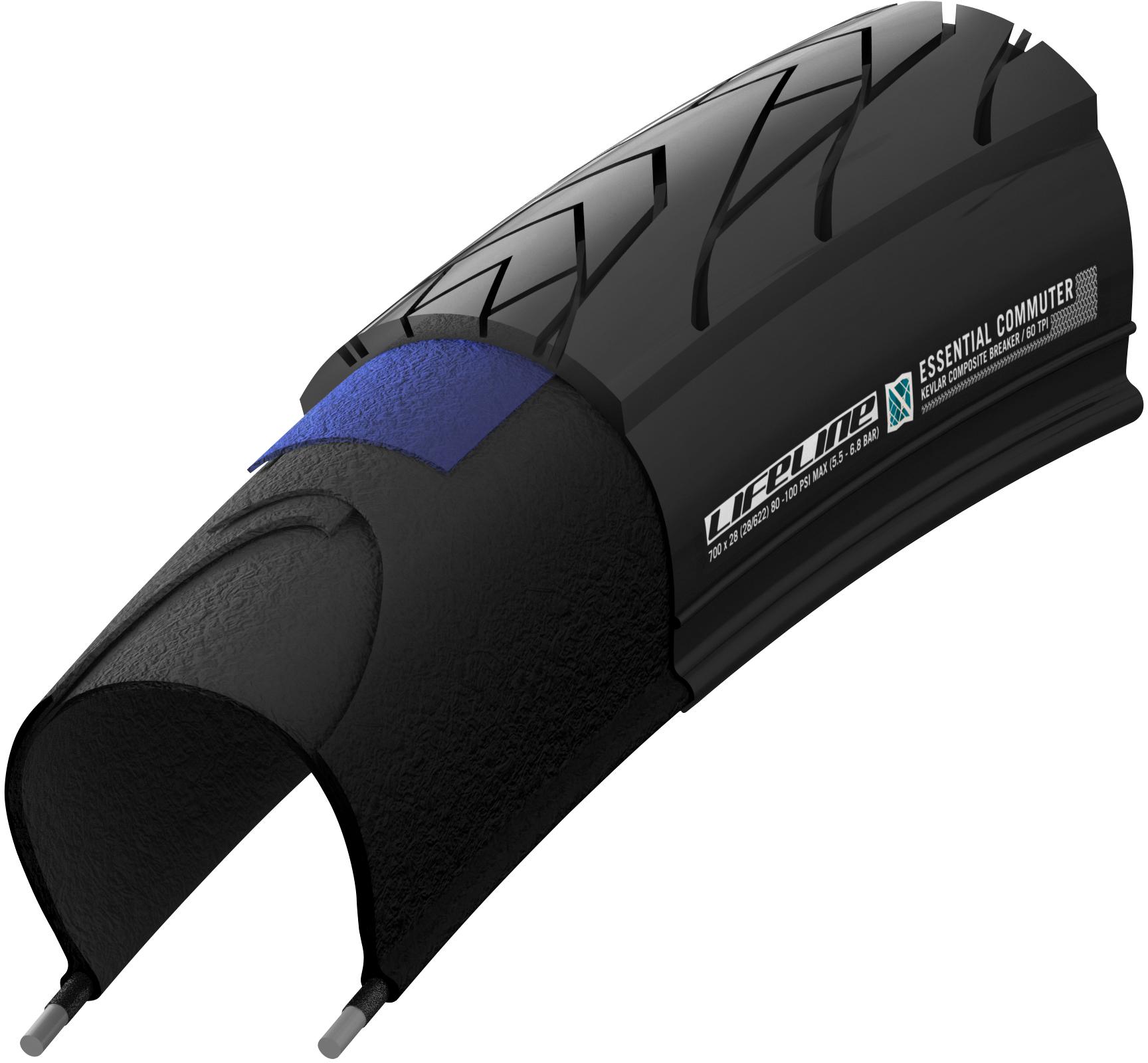Click to view product details and reviews for Lifeline Essential Commuter Road Tyre Black.