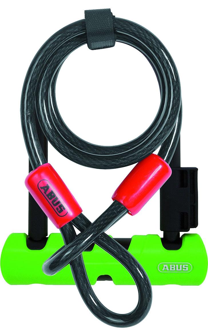 Abus Ultra 410 U-Lock - 4.25 x 11", Keyed, Black, Includes bracket | bike lock