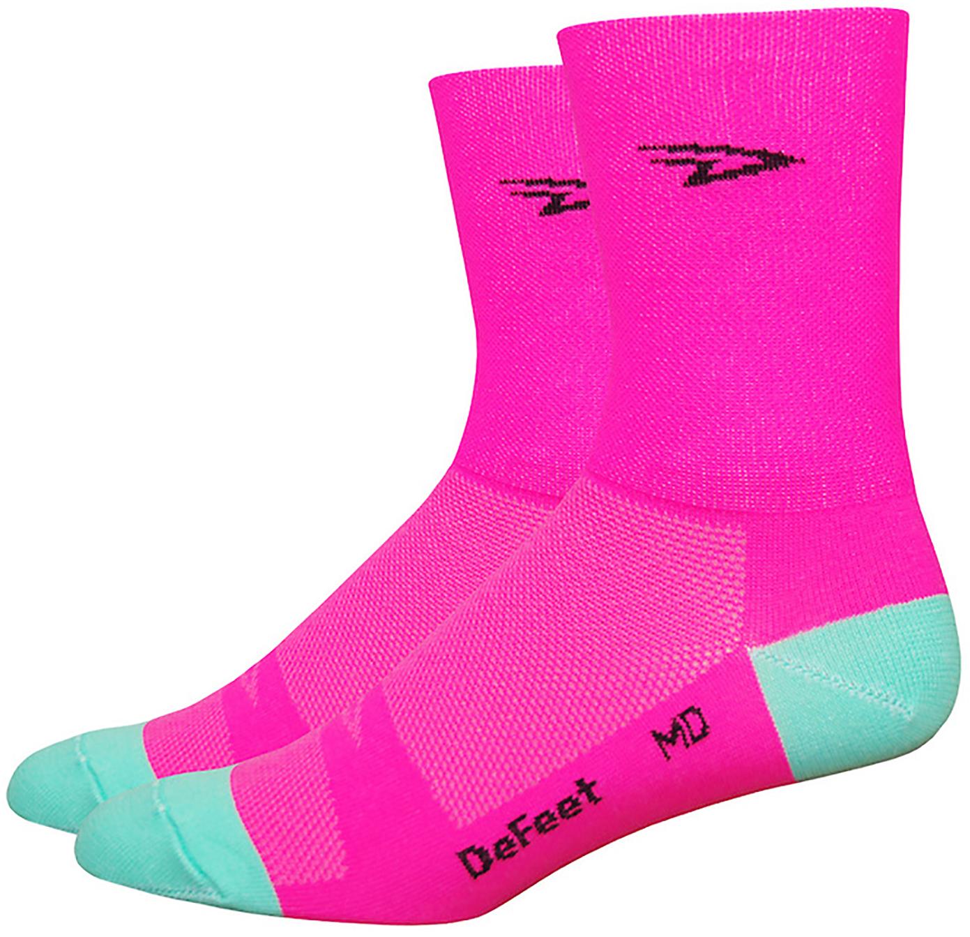 DeFeet Aireator Hi-Vis D-Logo Socken