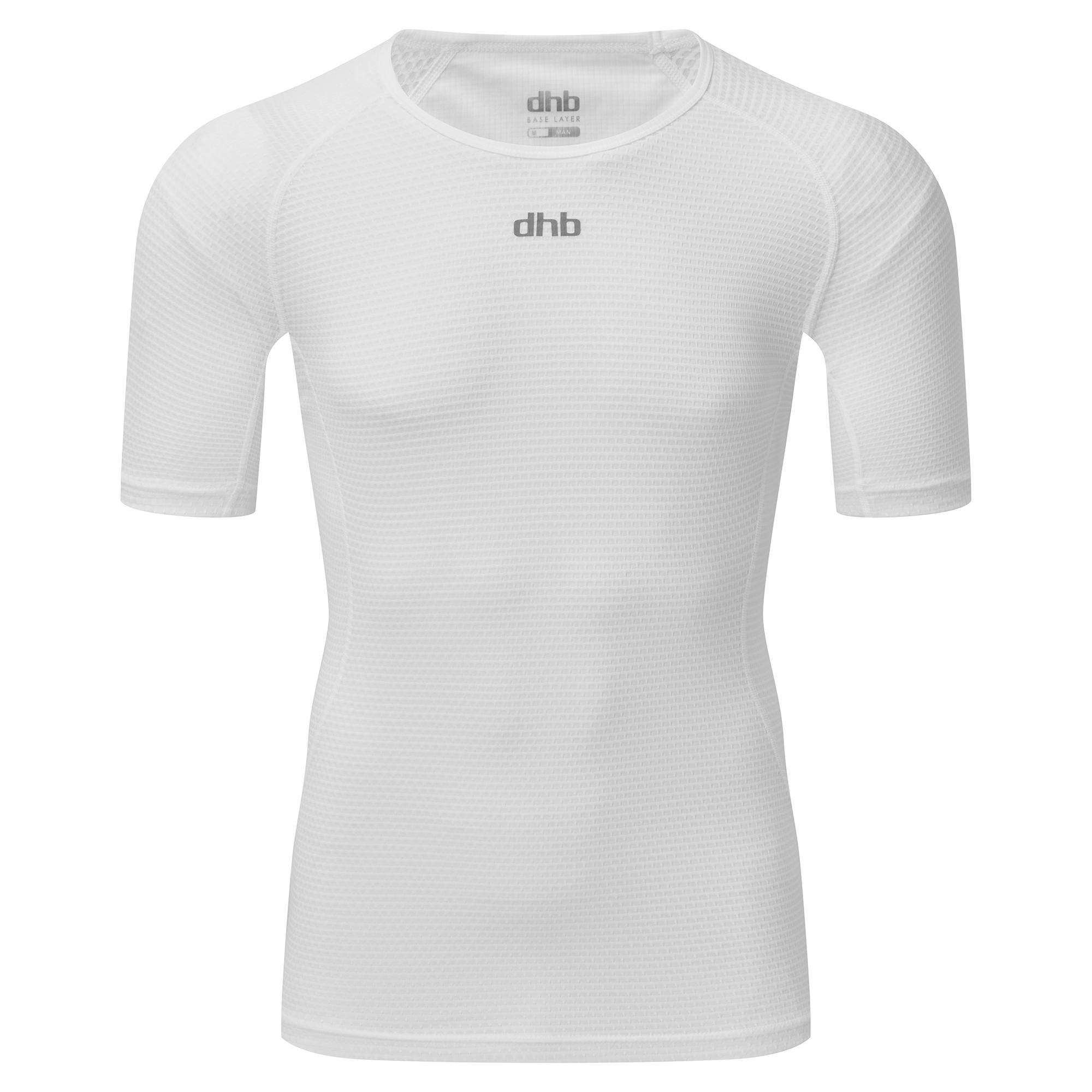 Click to view product details and reviews for Dhb Mens Lightweight Mesh Short Sleeve Baselayer White.