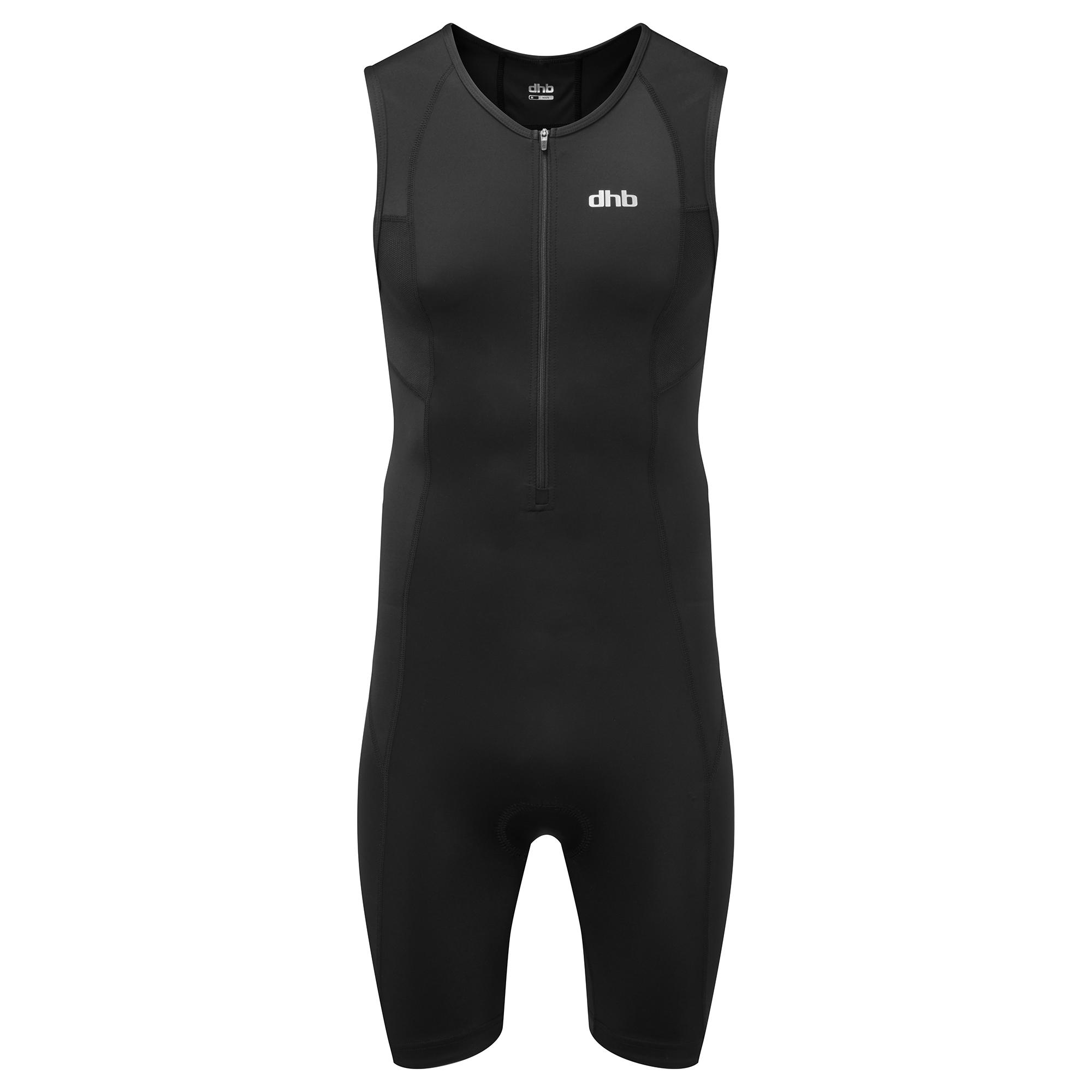 Click to view product details and reviews for Dhb Hydron Mens Sleeveless Tri Suit Black.