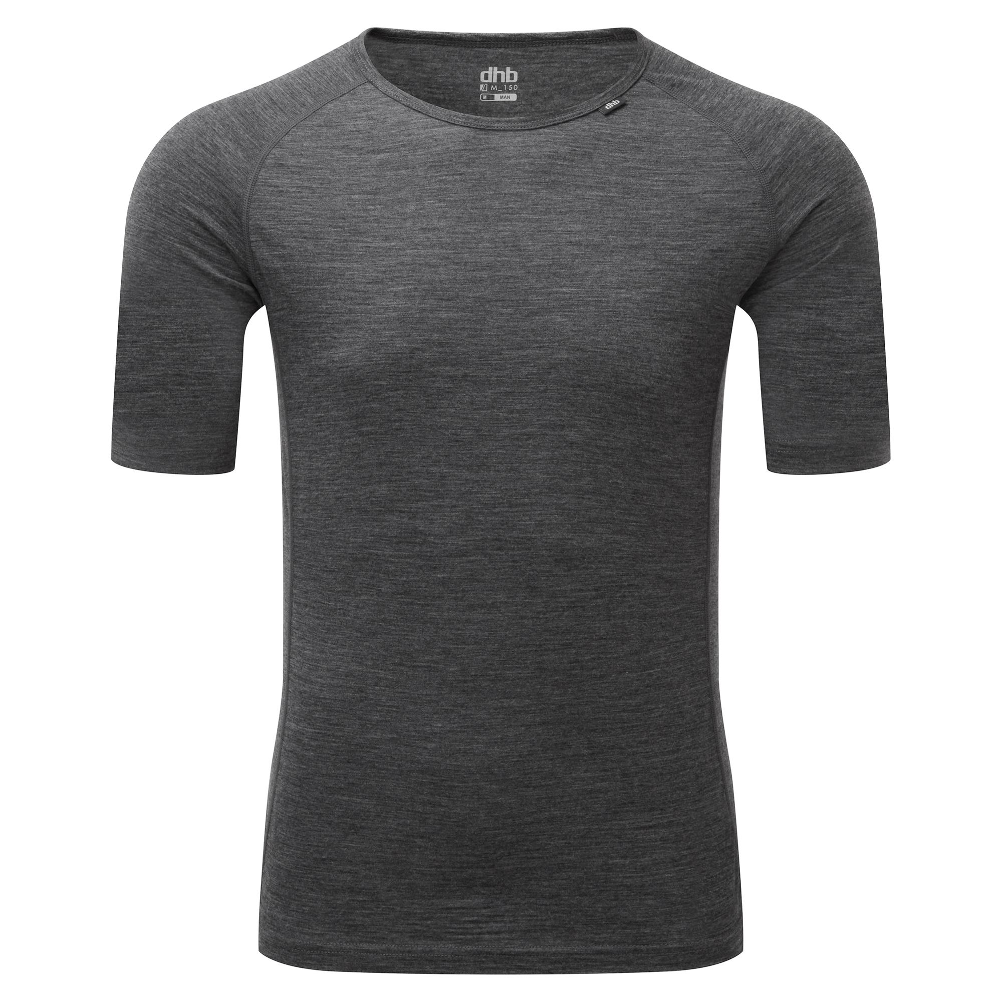 Click to view product details and reviews for Dhb Mens Merino Short Sleeve Base Layer M 150 Grey Marl.