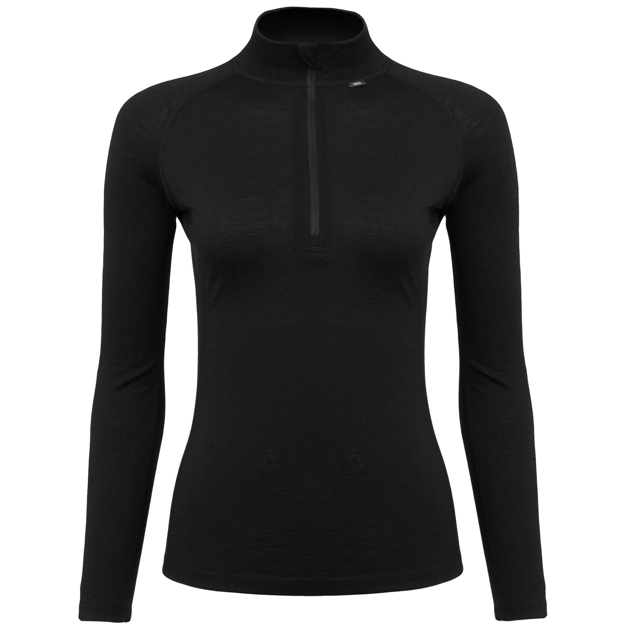 Click to view product details and reviews for Dhb Womens Merino Long Sleeve Zip Neck Base Layer M 2 Dark Grey.